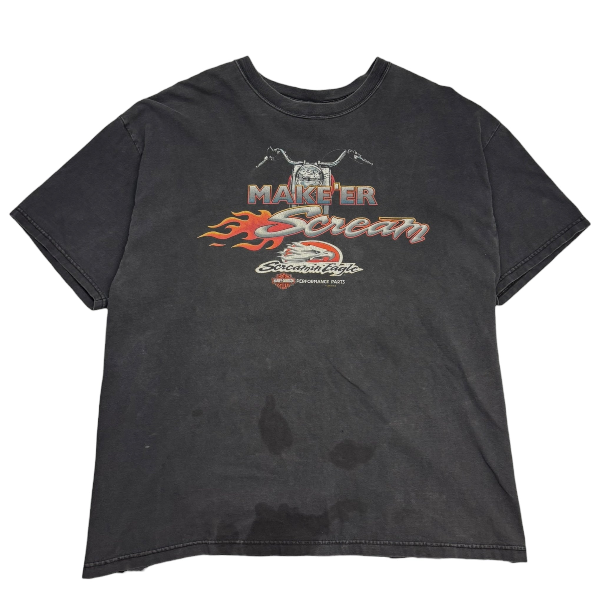 2001 Harley Davidson Chicago "Make'er Scream" T-Shirt