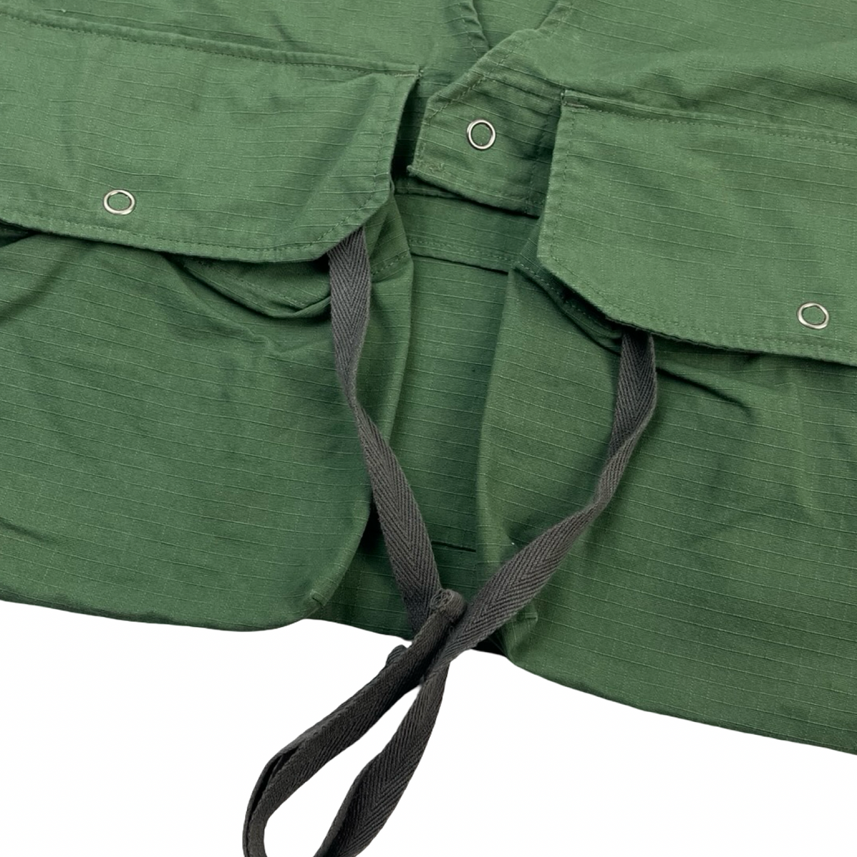 Engineered Garments Cotton Ripstop Fowl Vest Green