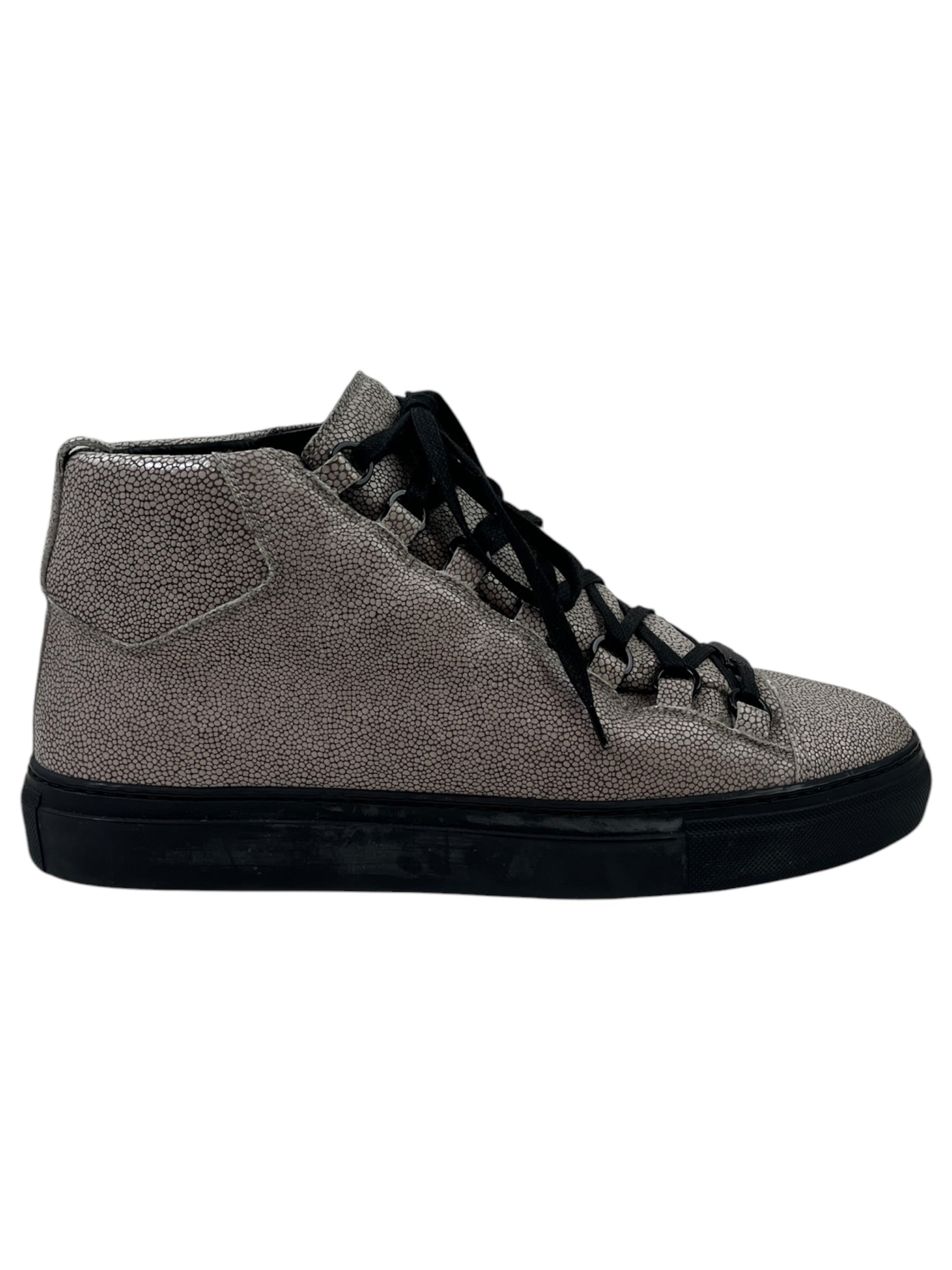 Balenciaga Arena High-Top Stingray Sneakers (Used)