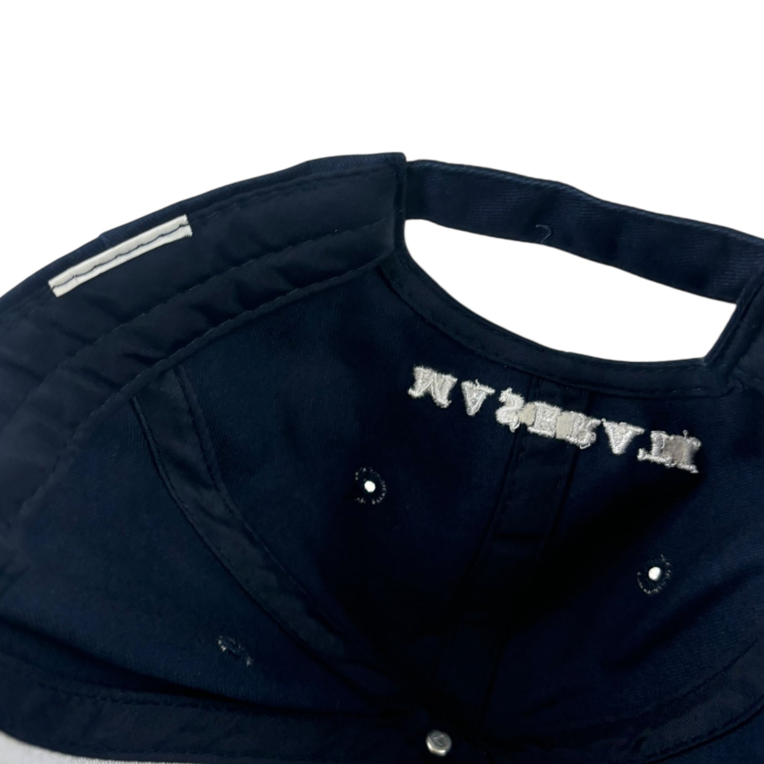 Vintage Maserati Strap Back Hat Navy