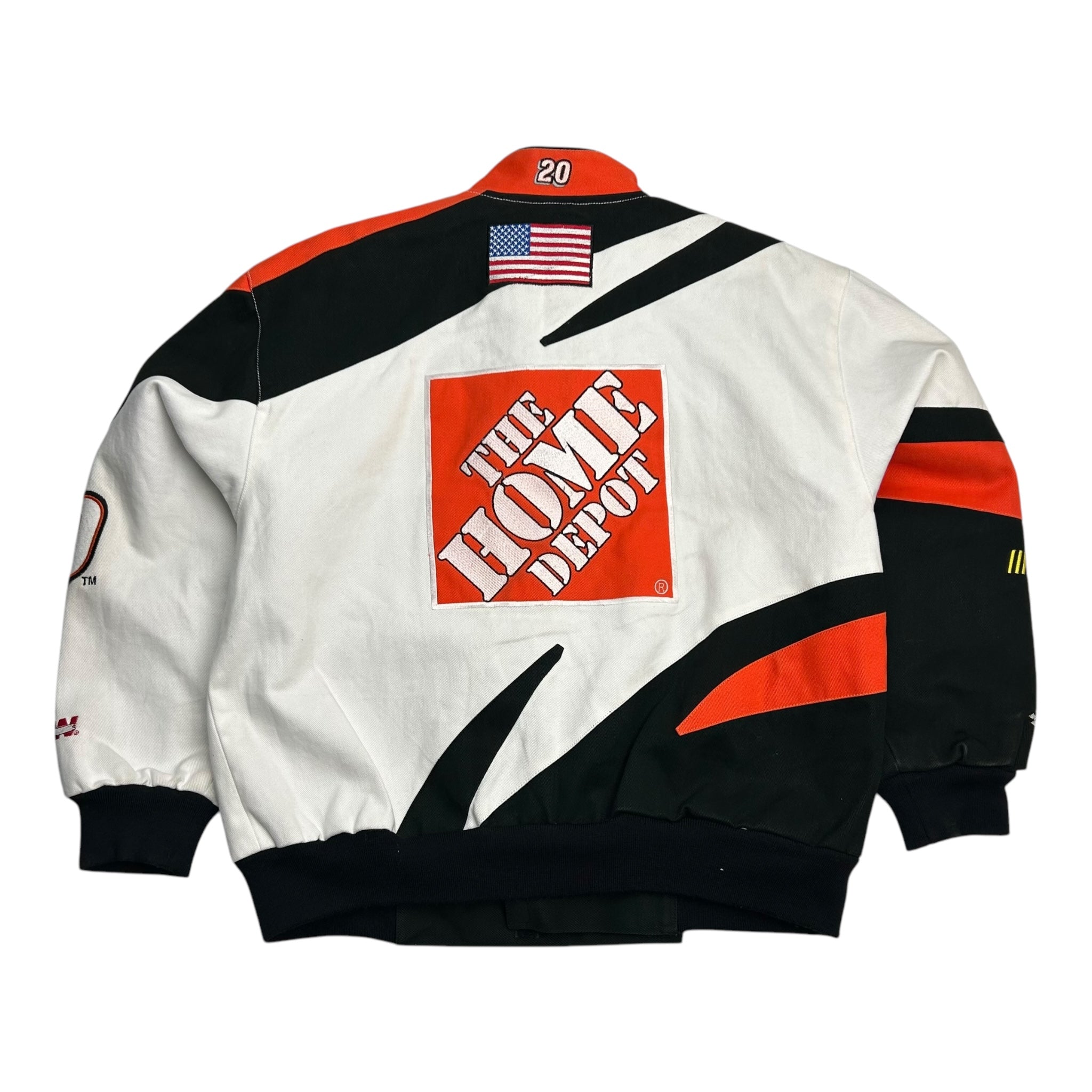 Vintage Jeff Hamilton Tony Stewart Home Depot Racing Jacket