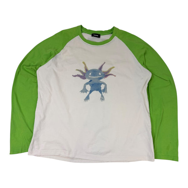 (W) Welldone Axolotl Baseball T-Shirt Green