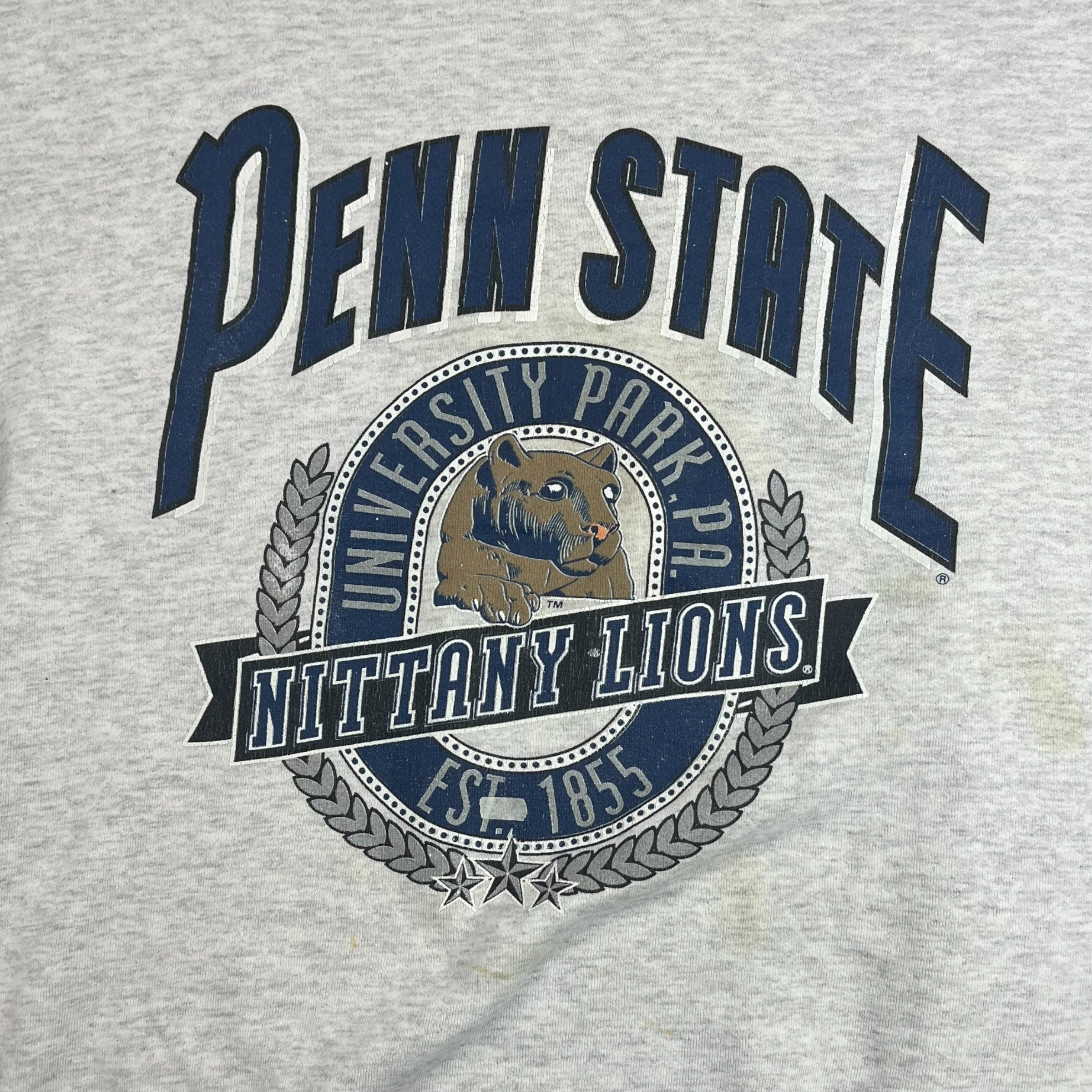 Vintage Penn State Nittany Lions Crewneck Grey