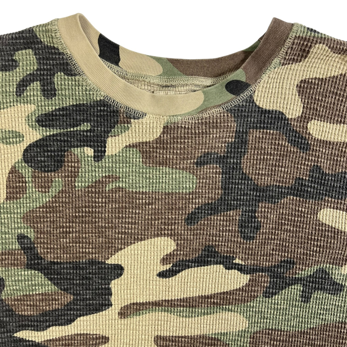 Stussy Short Sleeve Thermal T-Shirt Camo