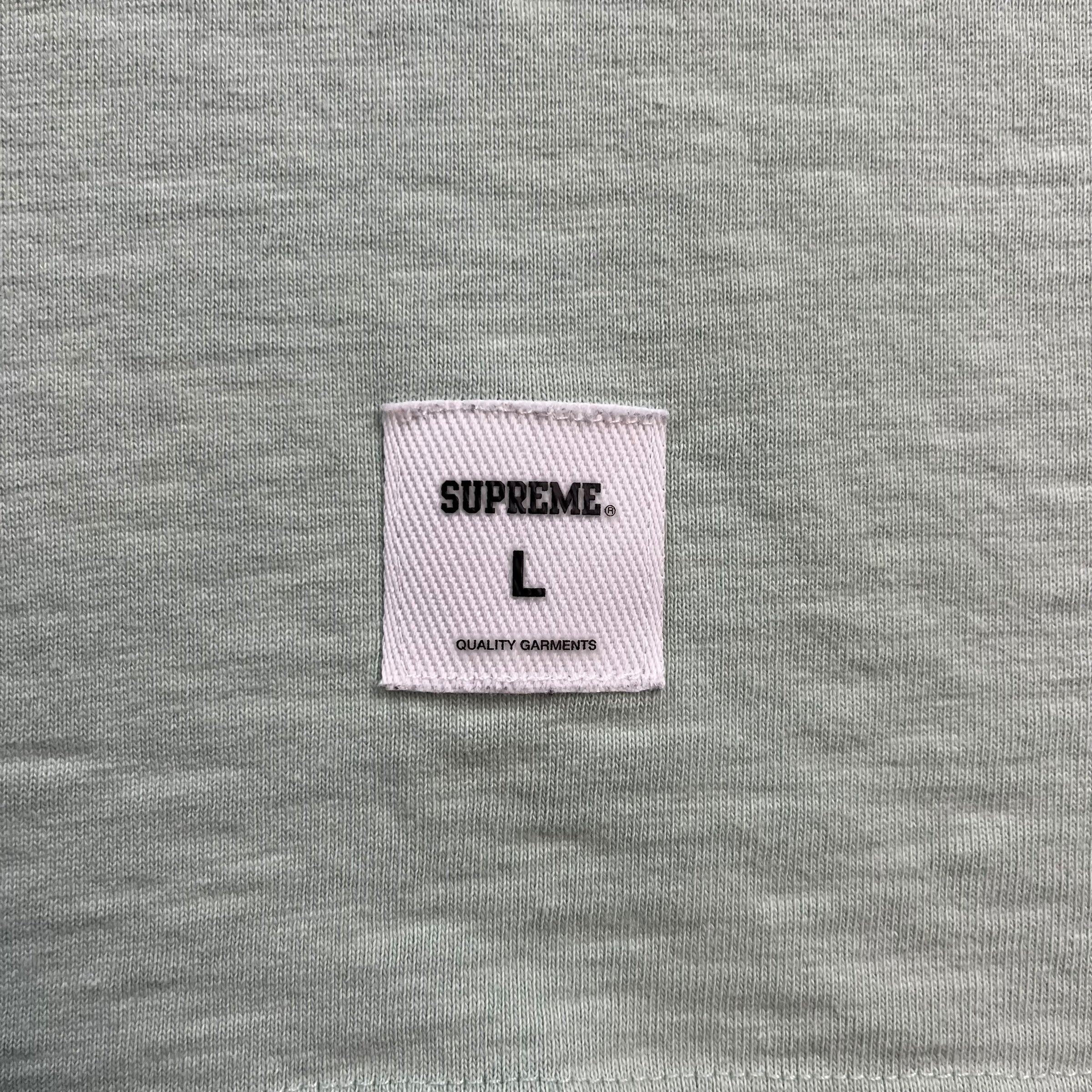 Supreme Blurred Arc Tee Pale Green