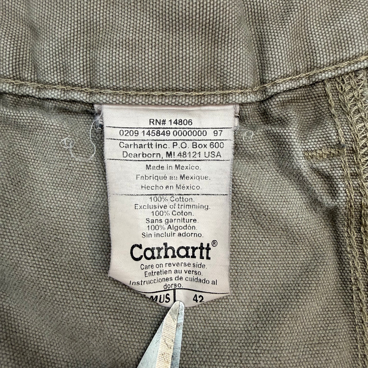 Vintage Carhartt Cargo Shorts Tan