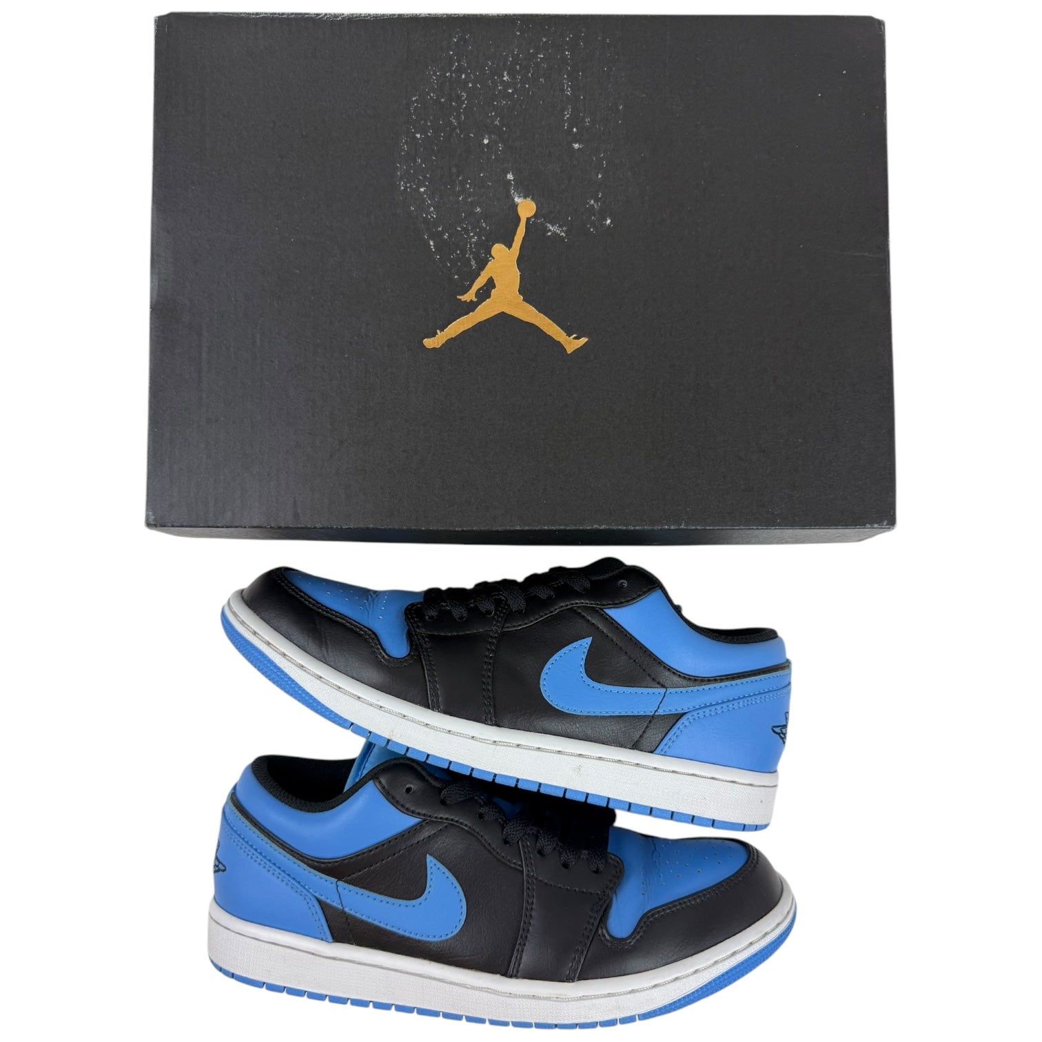 Jordan 1 Low Black University Blue (Used)