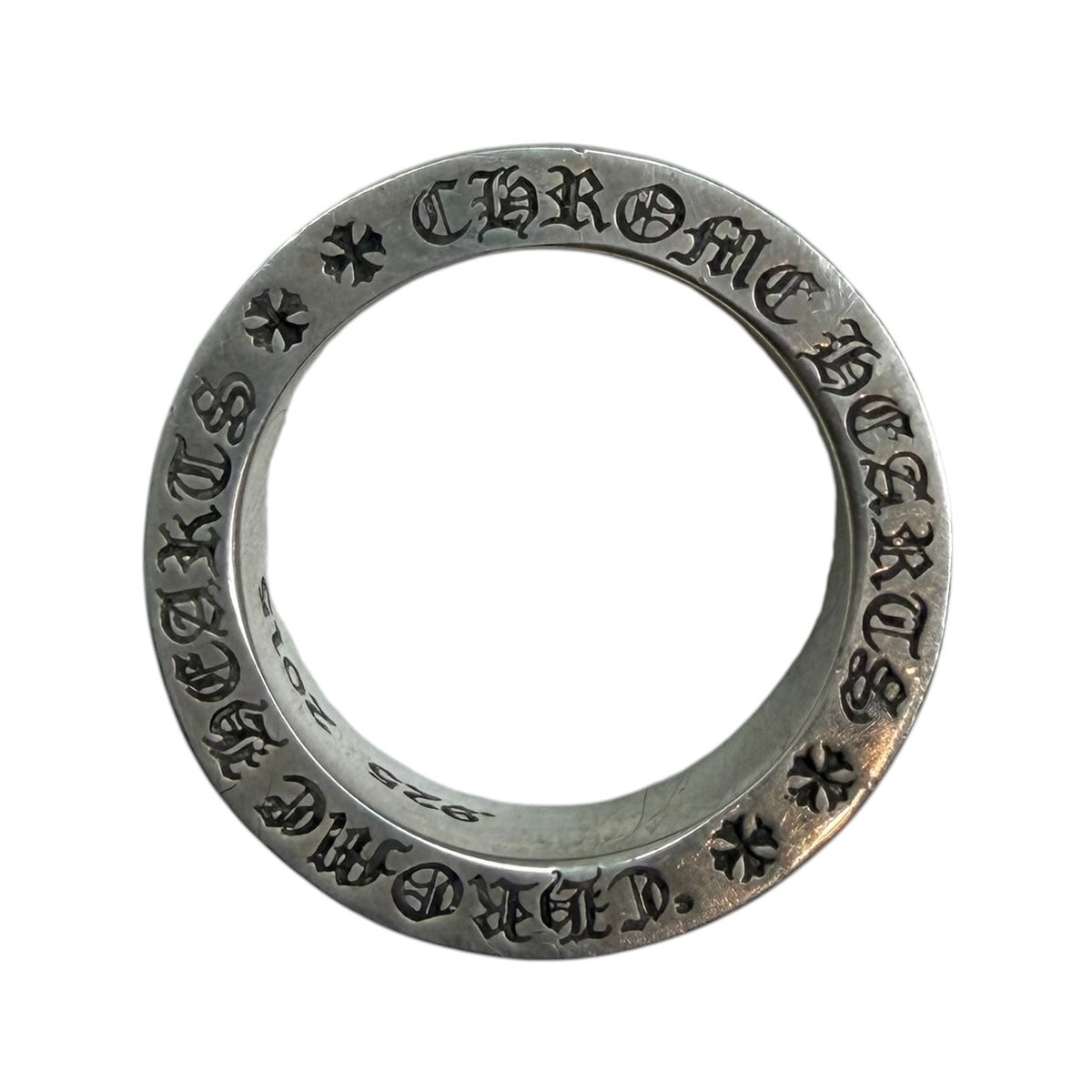 Chrome Hearts CH NYC Spacer Ring 925 Silver