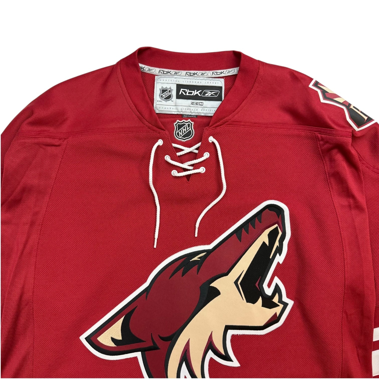 Vintage Reebok Arizona Coyotes Jersey Red