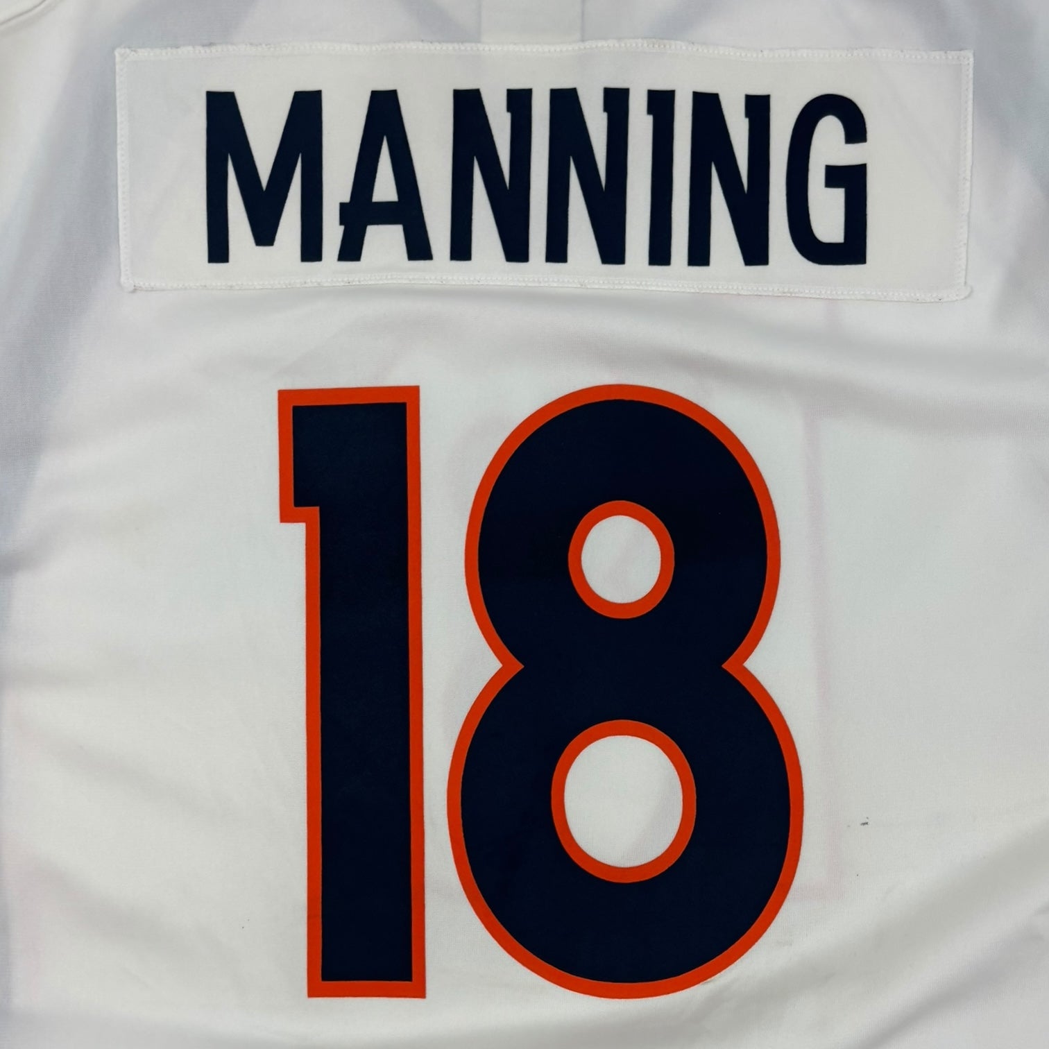 Vintage Denver Broncos selling Peyton Manning NFL jersey