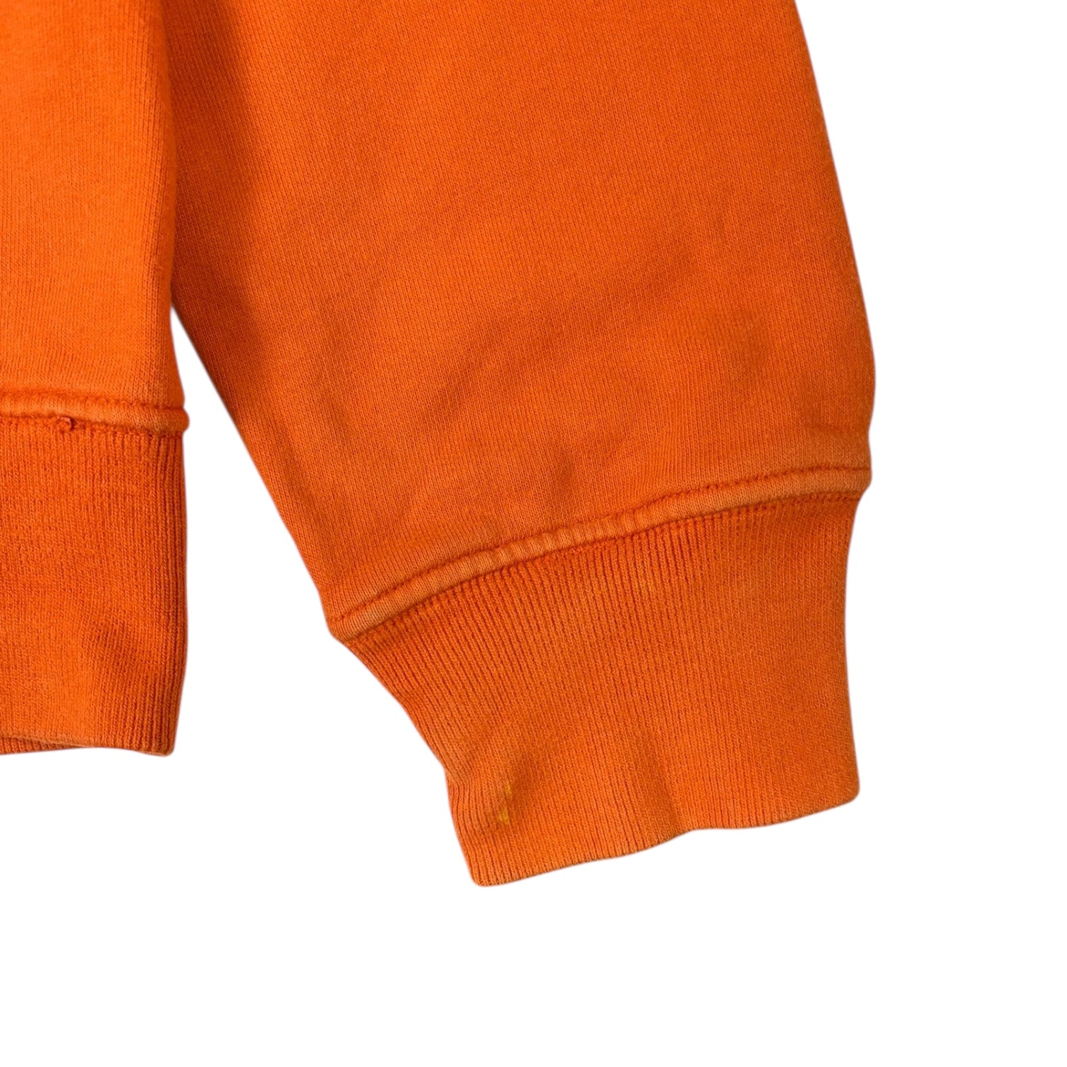 Stone Island Patch Logo Crewneck Orange