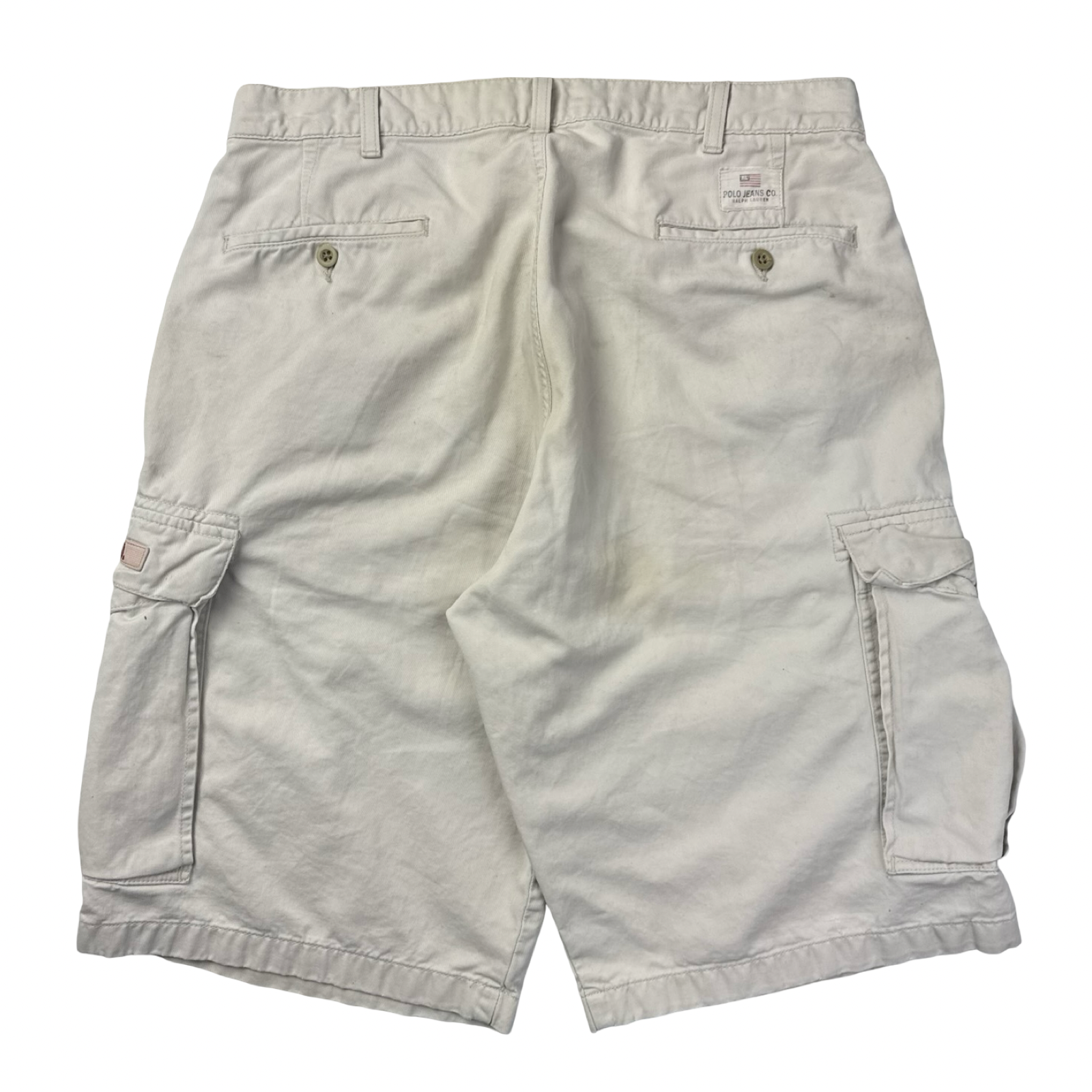 Vintage Polo Ralph Lauren Jean Co. Cargo Bottoms White