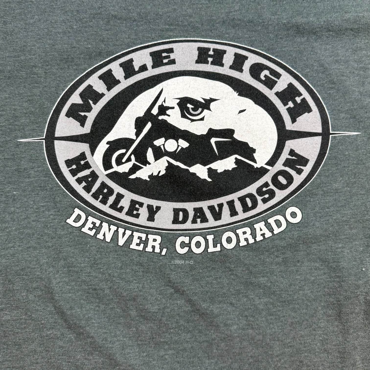 2004 Harley Davidson Of Denver L/S Tee Grey