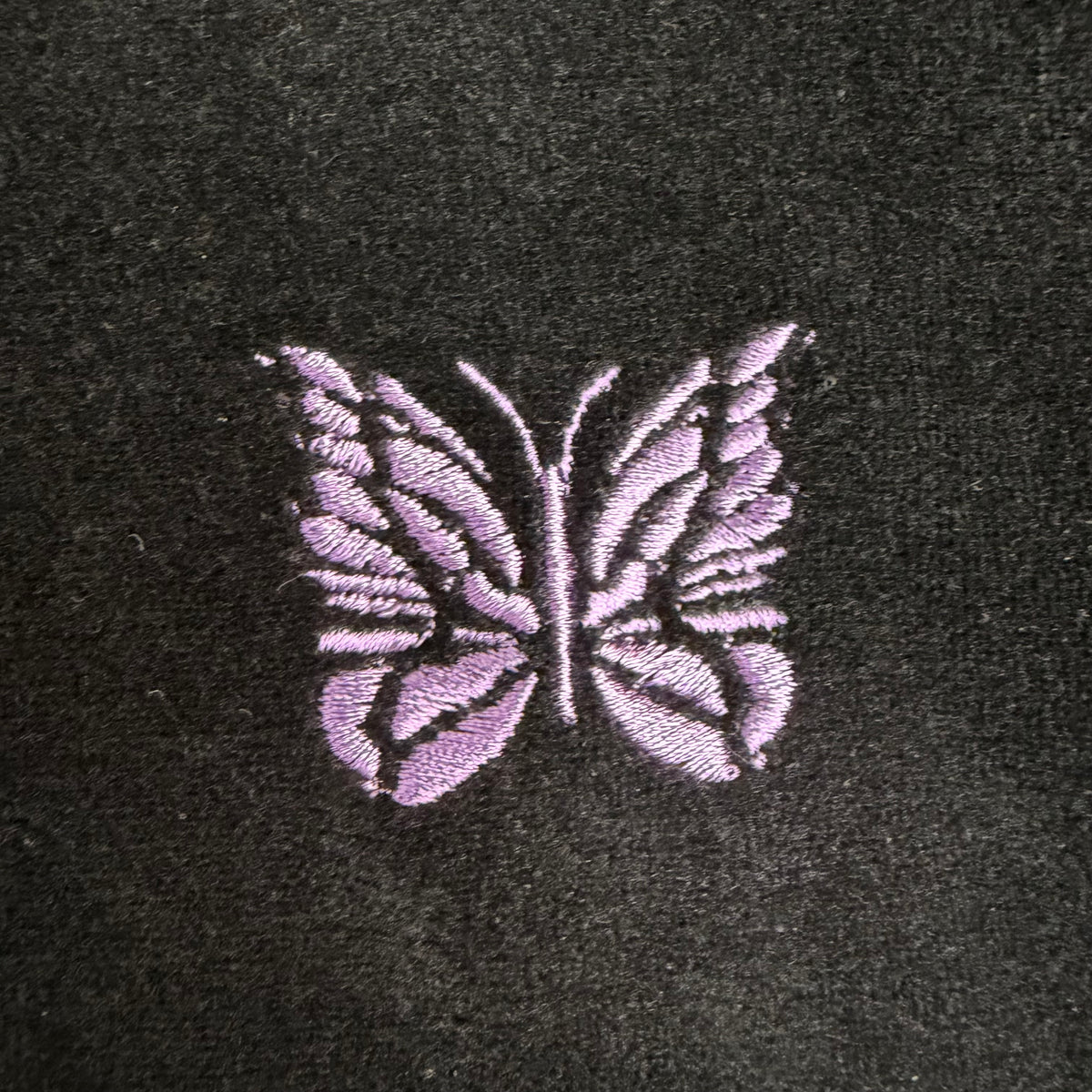 Needles Velour R.C. Track Jacket Black/Purple