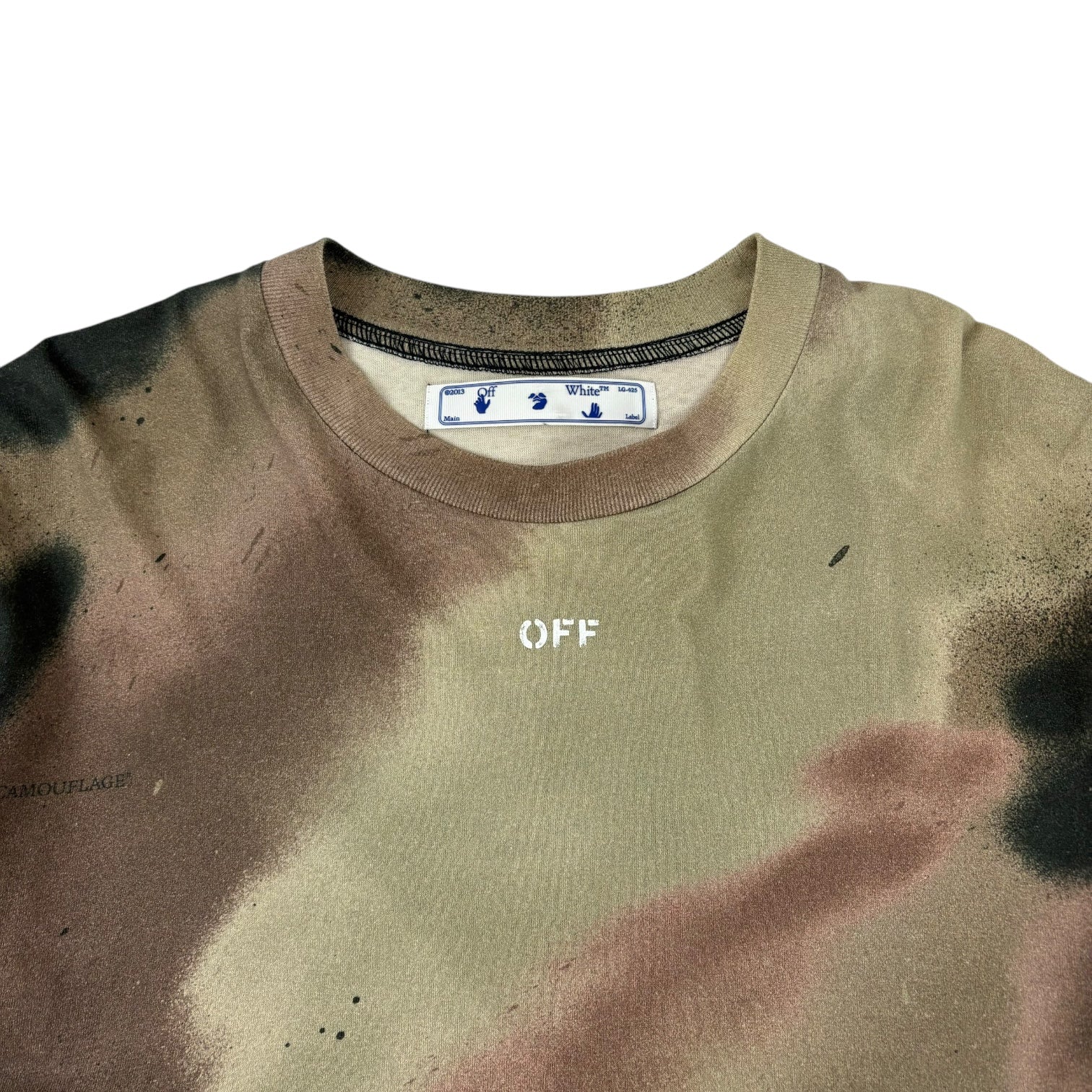 Off-White Stencil Arrows Camo T-Shirt