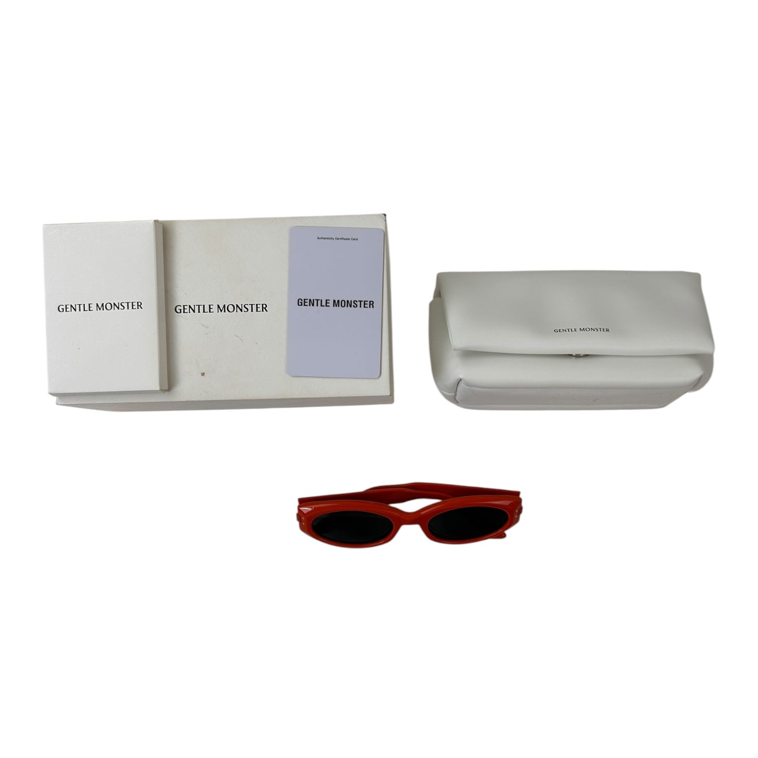 Gentle Monster Mass Sunglasses Orange