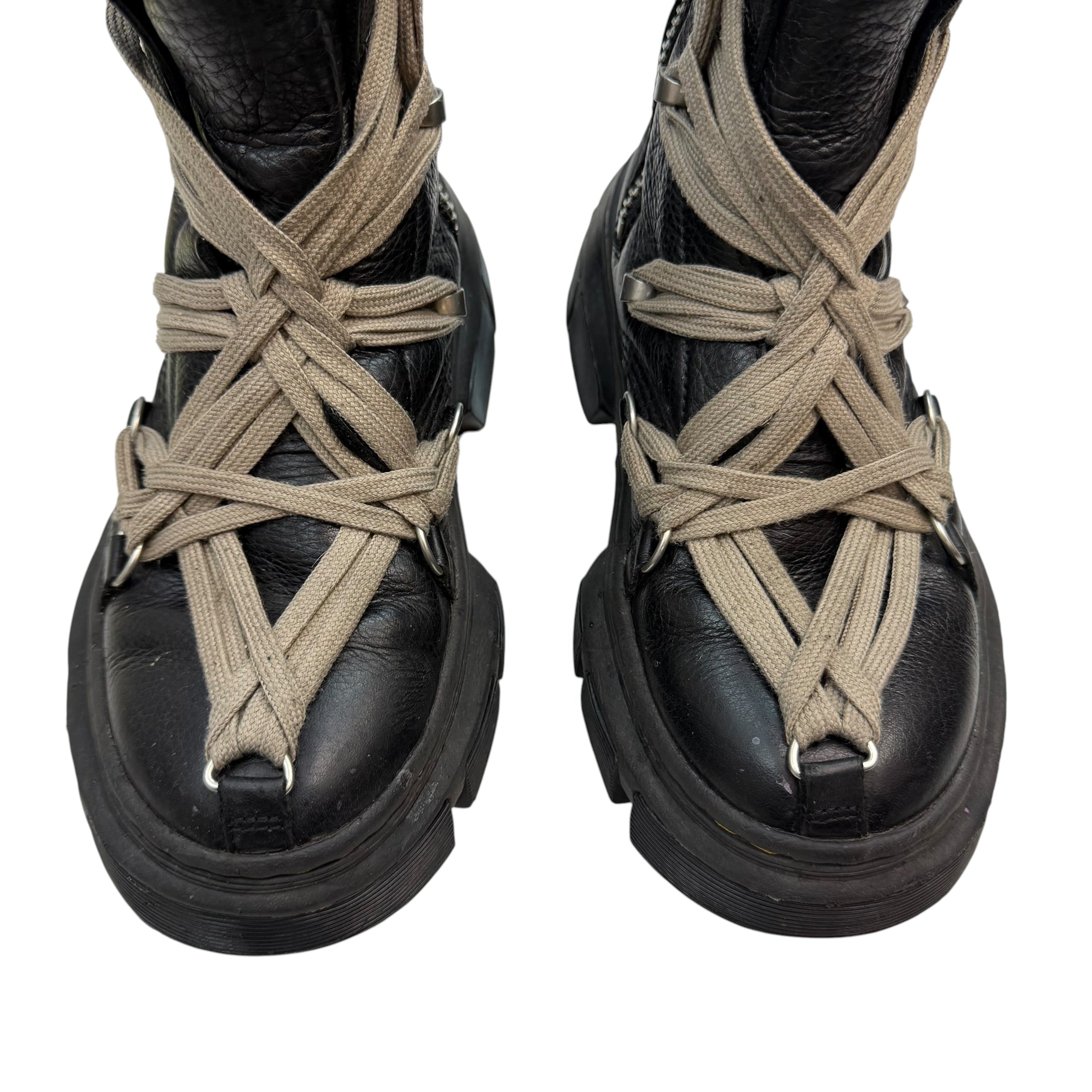 Rick Owens X Dr. Martens DMXL 1460 Mega Lace Boot Black (Used)