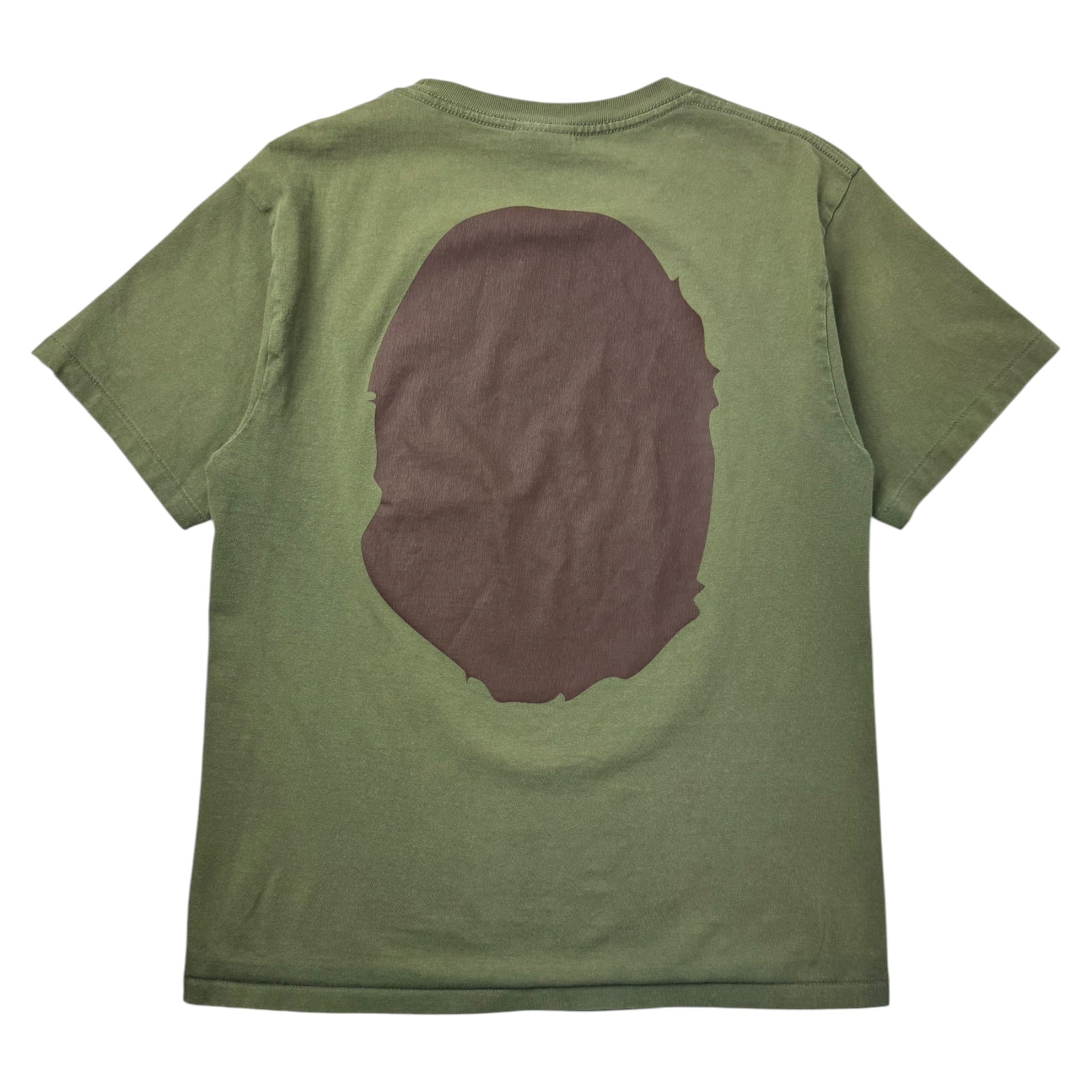 BAPE Big Ape Head Tee Olive Drab