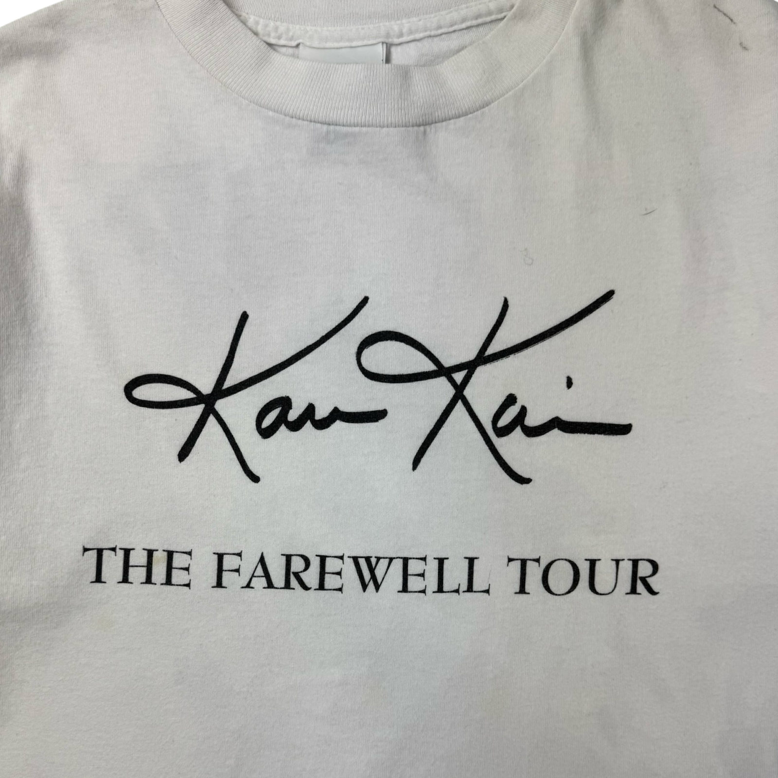 Vintage Y2K Karl Kani Farewell Tour Promo T-Shirt