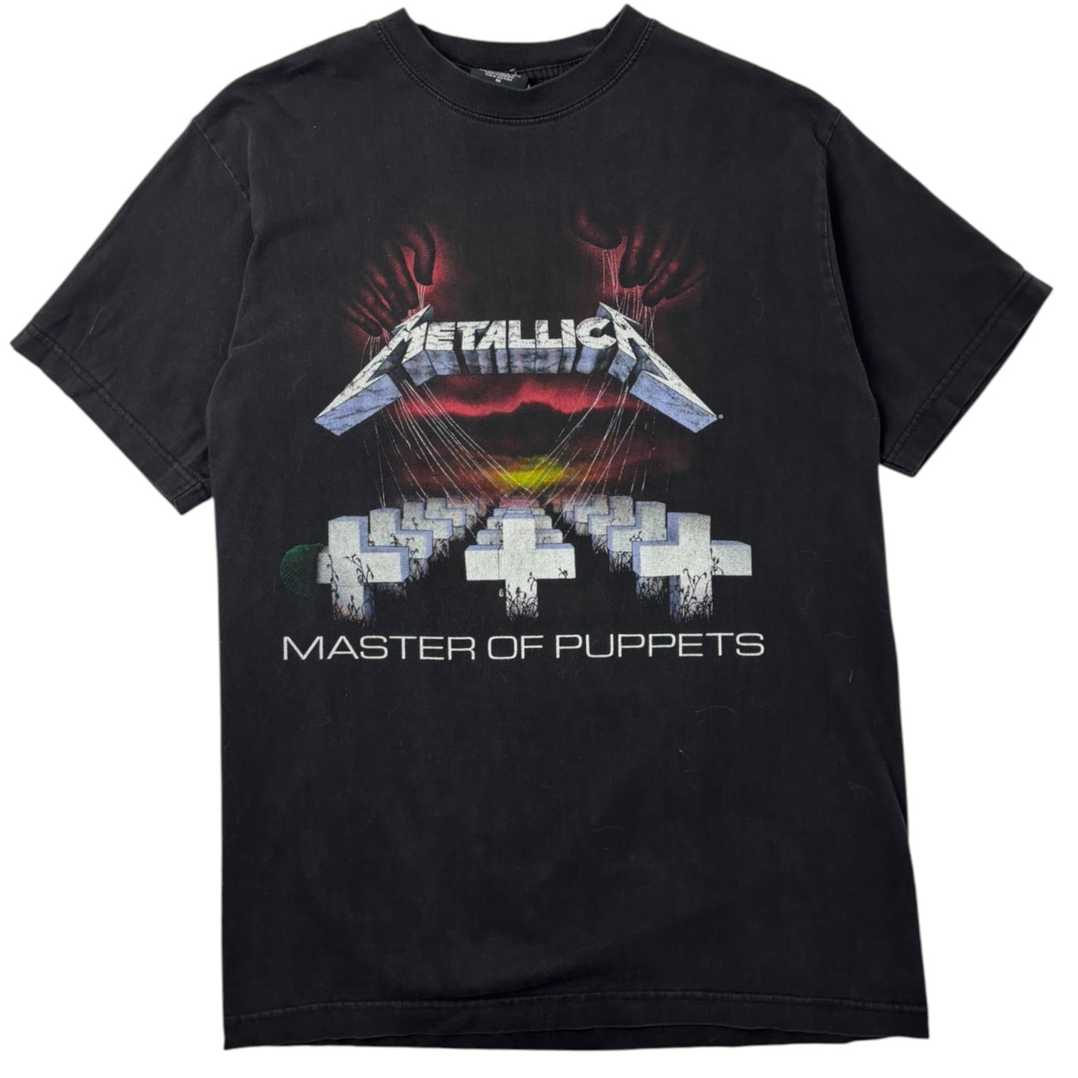 Vintage Metallica ‘Master of Puppets’ Album T-Shirt Black