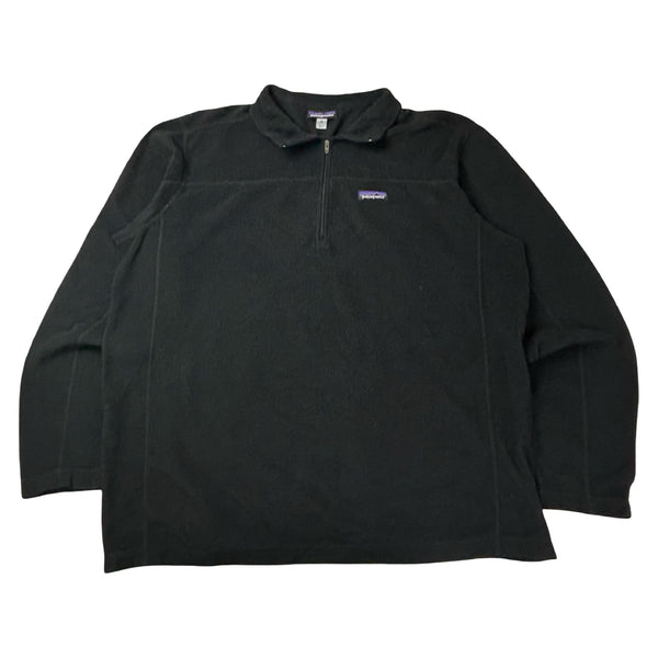 Patagonia Micro D Quarter-Zip Fleece Pullover Black