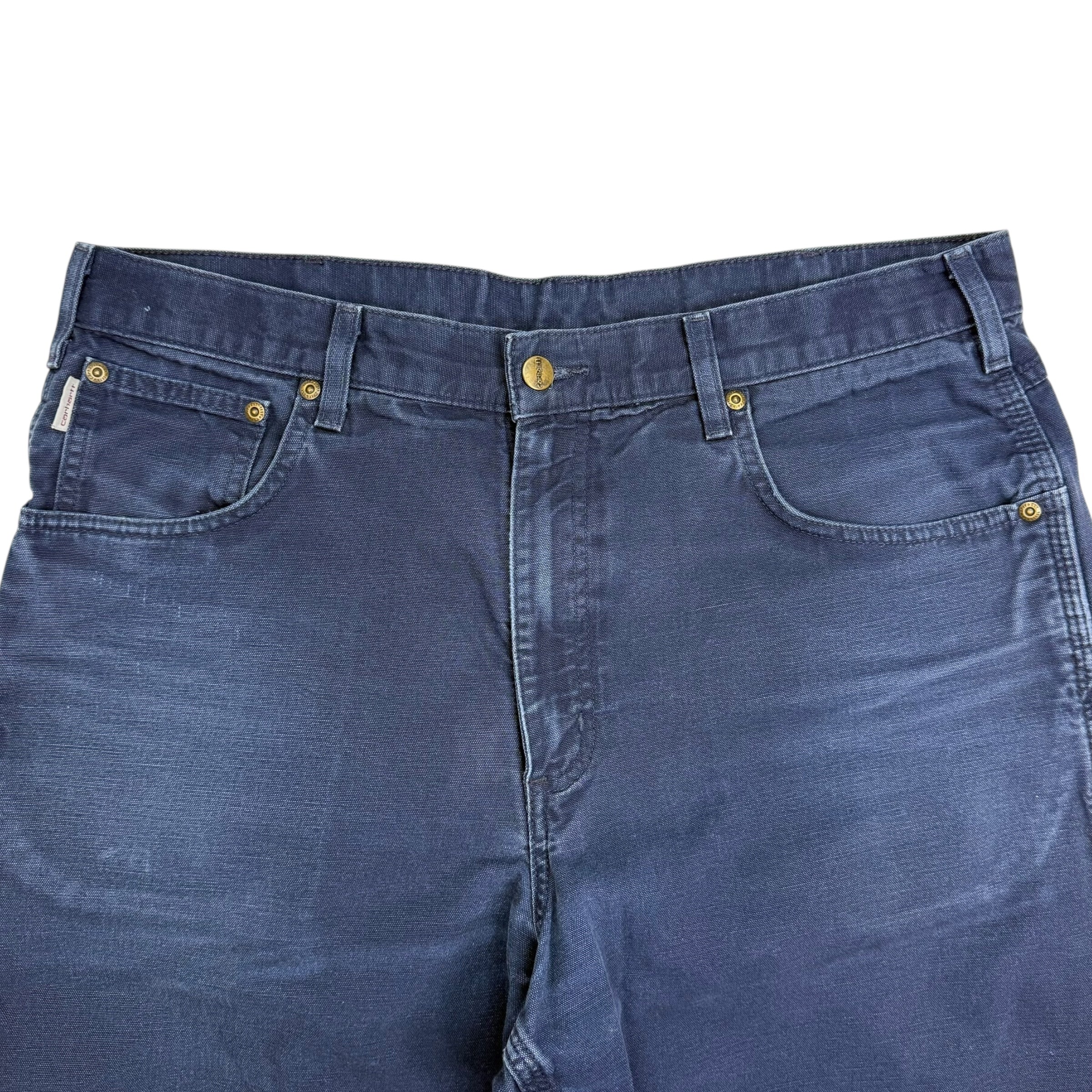 Vintage Carhartt Dungaree Pants Navy Blue