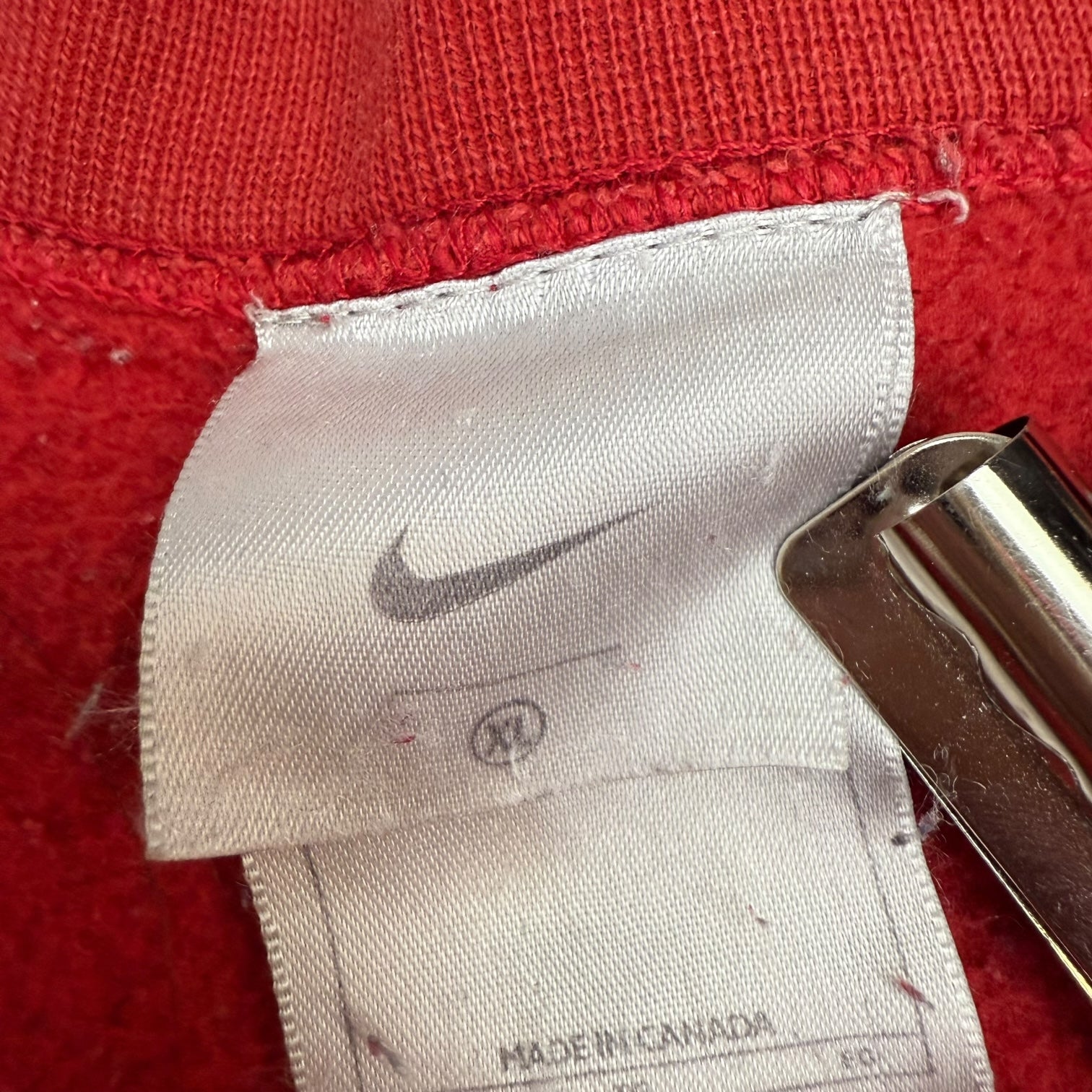 Vintage Nike Small Swoosh Crewneck Maroon