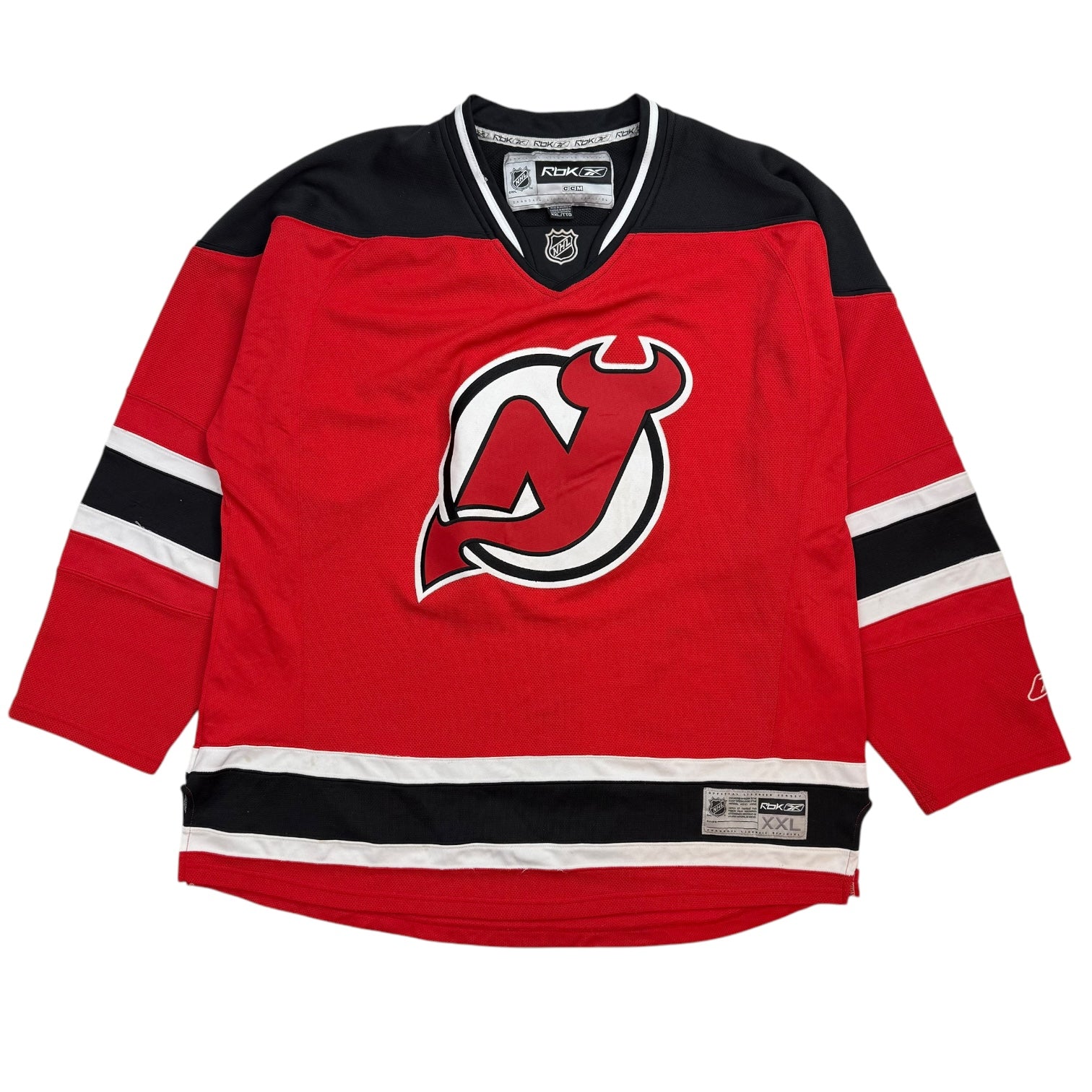 Vintage Reebok New Jersey Devils Home Jersey Red