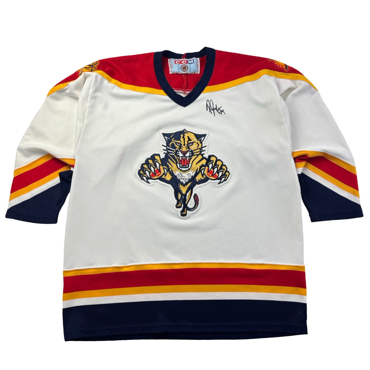 ‘90s CCM Florida Panthers Home Jersey