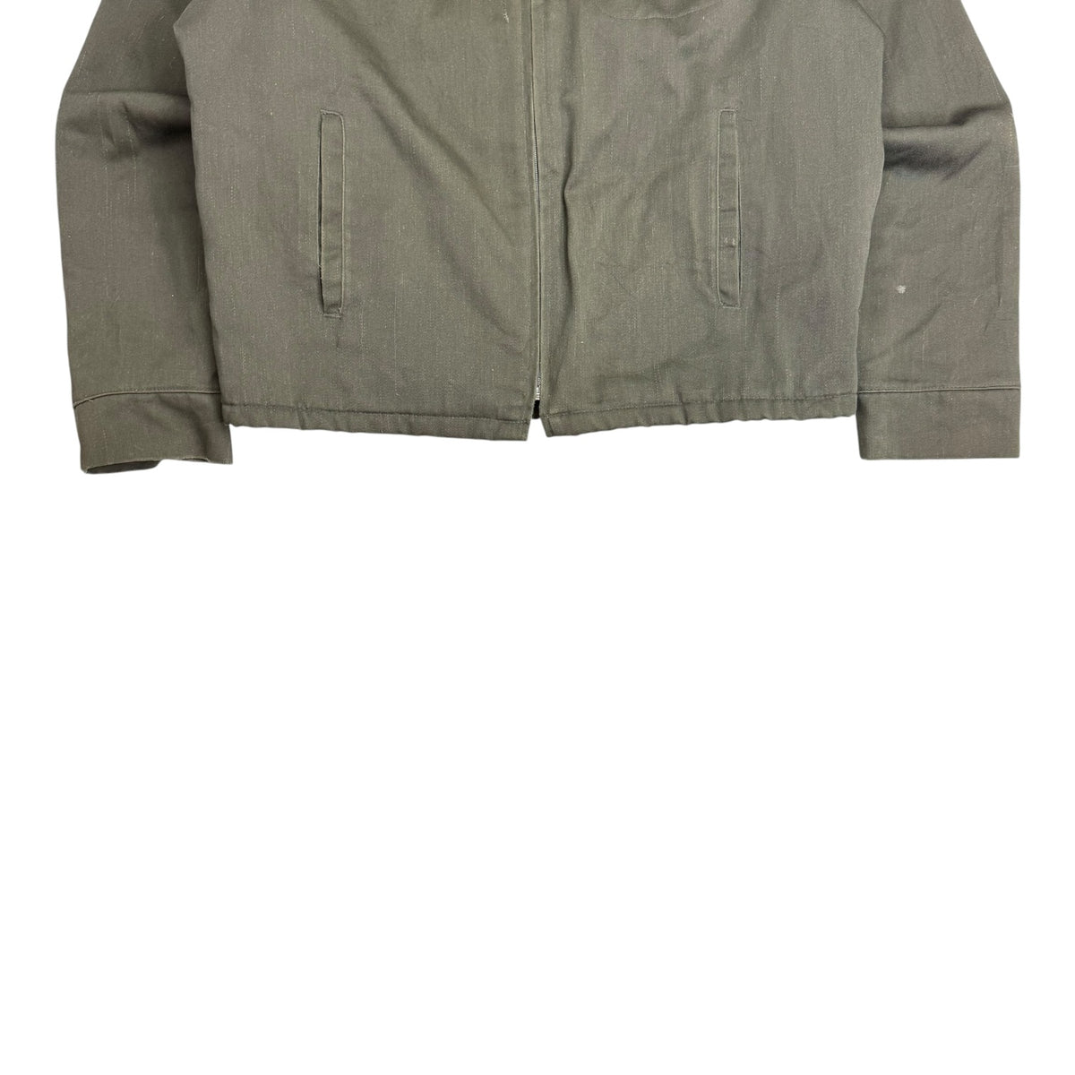 Vintage Canvas Work Jacket Dark Grey