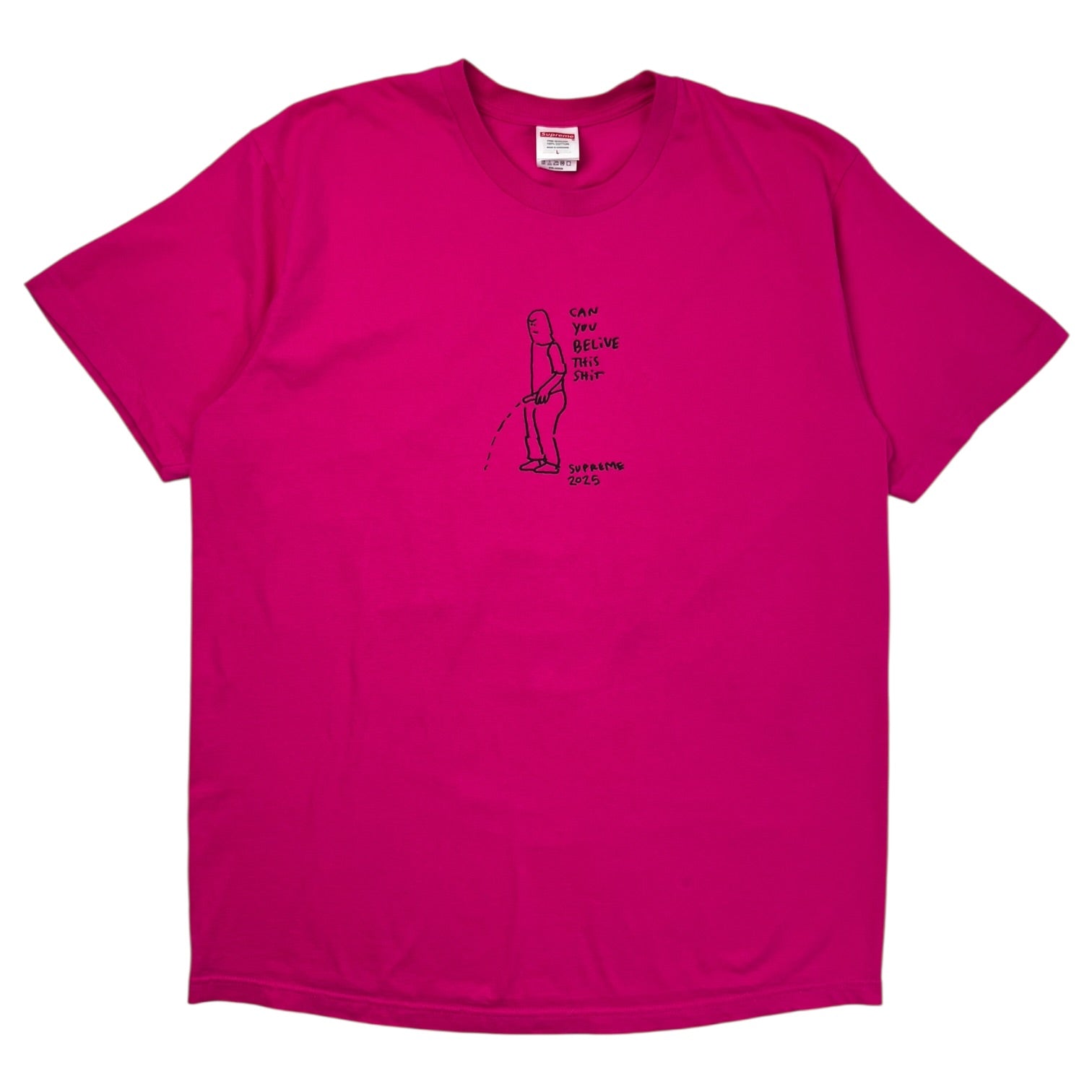Supreme Gonz T-Shirt Fuschia