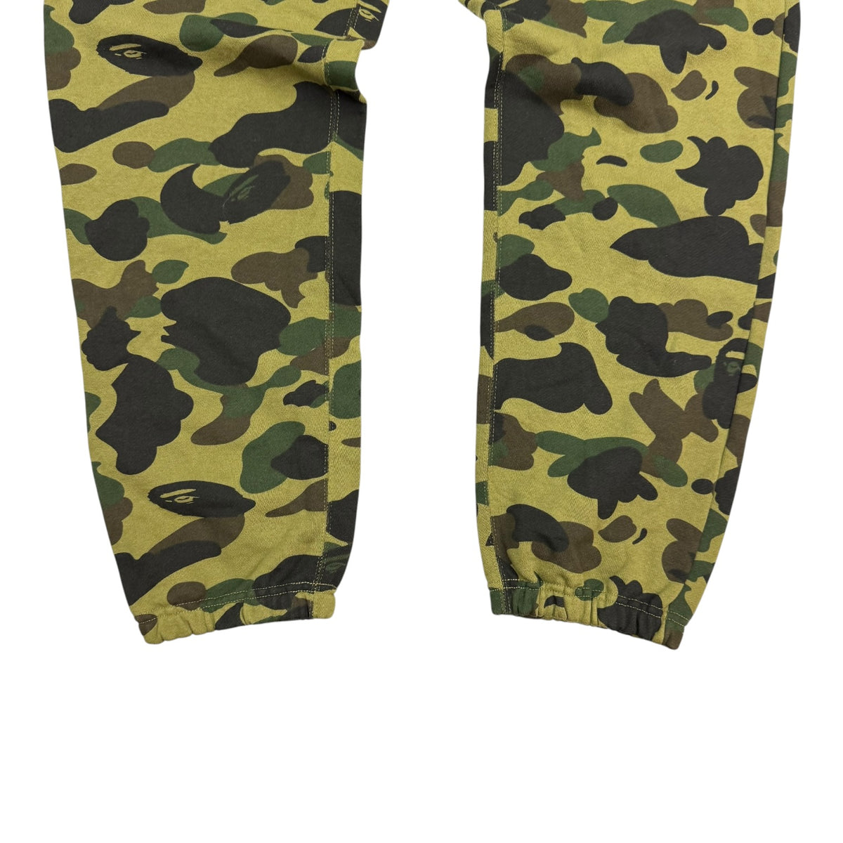 A Bathing Ape BAPE NYC 1st Camo Sweatpants Green
