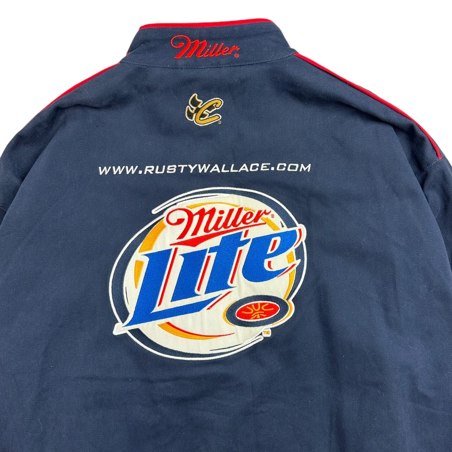 Vintage Miller Lite Rusty Wallace NASCAR Jacket