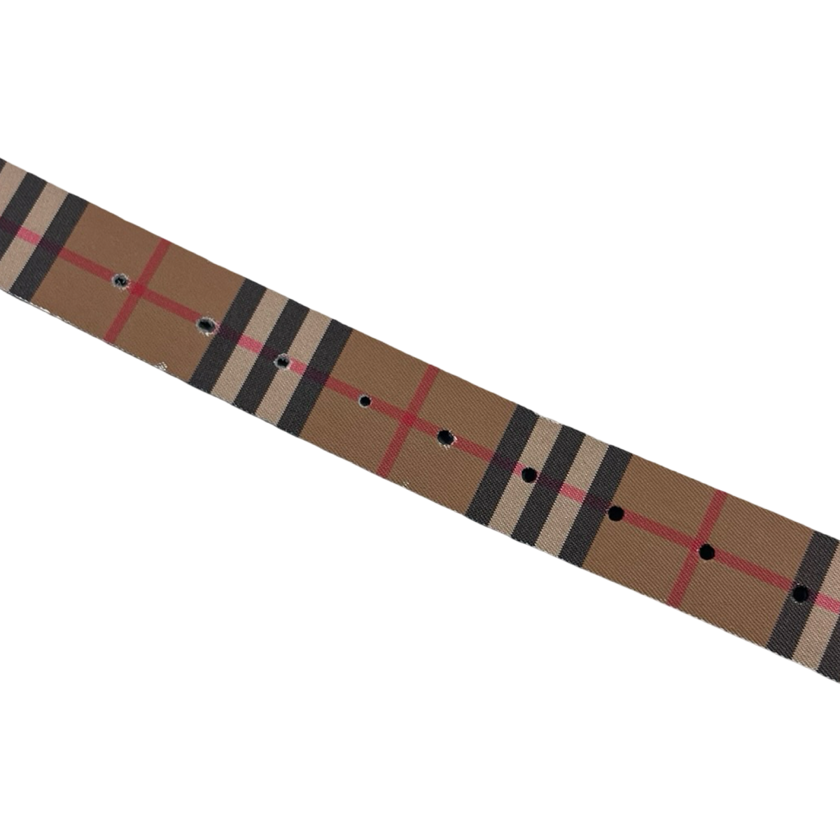 Burberry Plaque Buckle Nova Check Belt