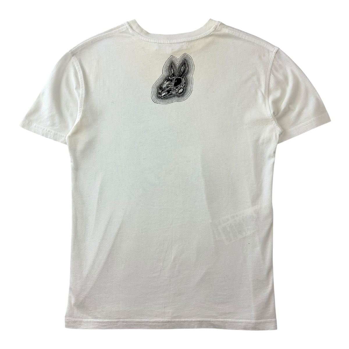 McQ Alexander McQueen Rabbit Skull T-Shirt White