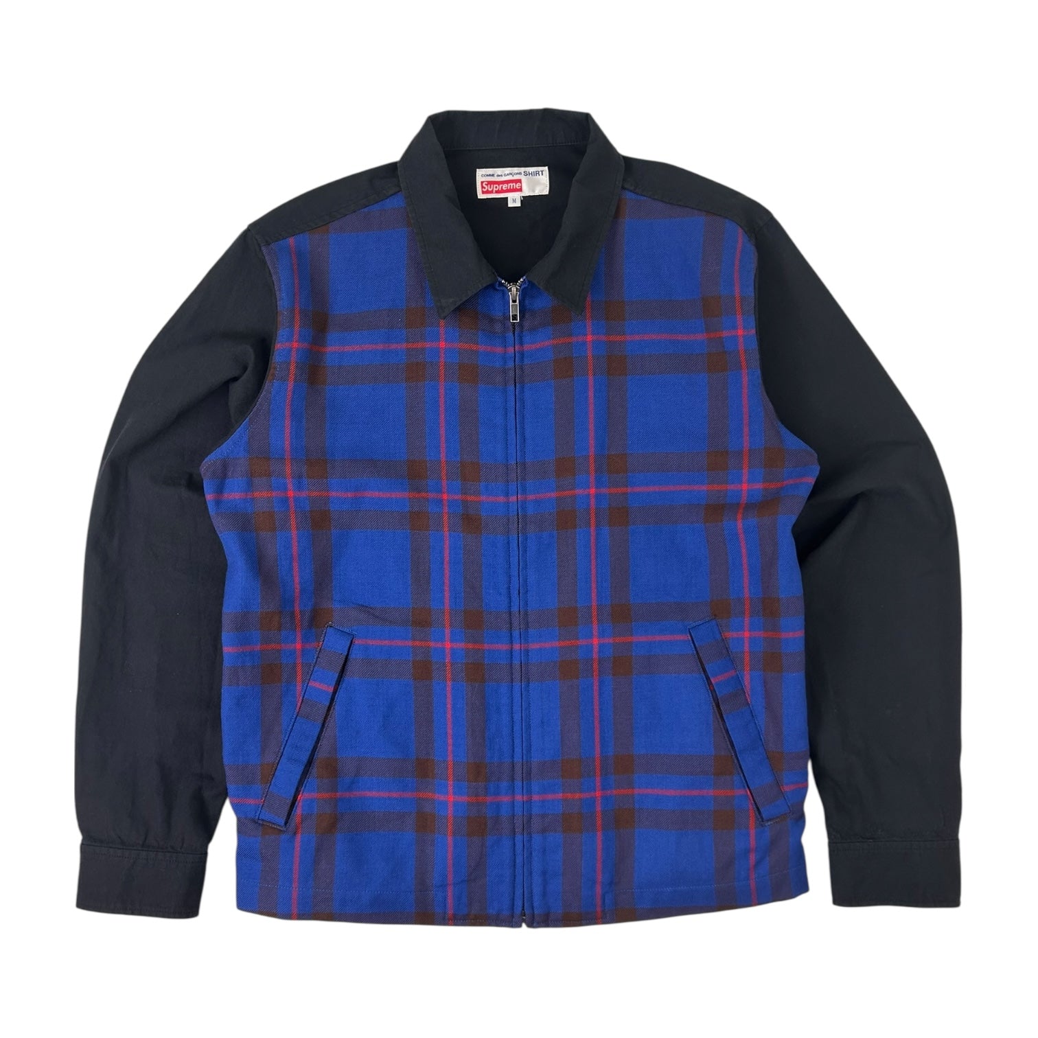 Supreme X Comme des Garcons Work Jacket Plaid