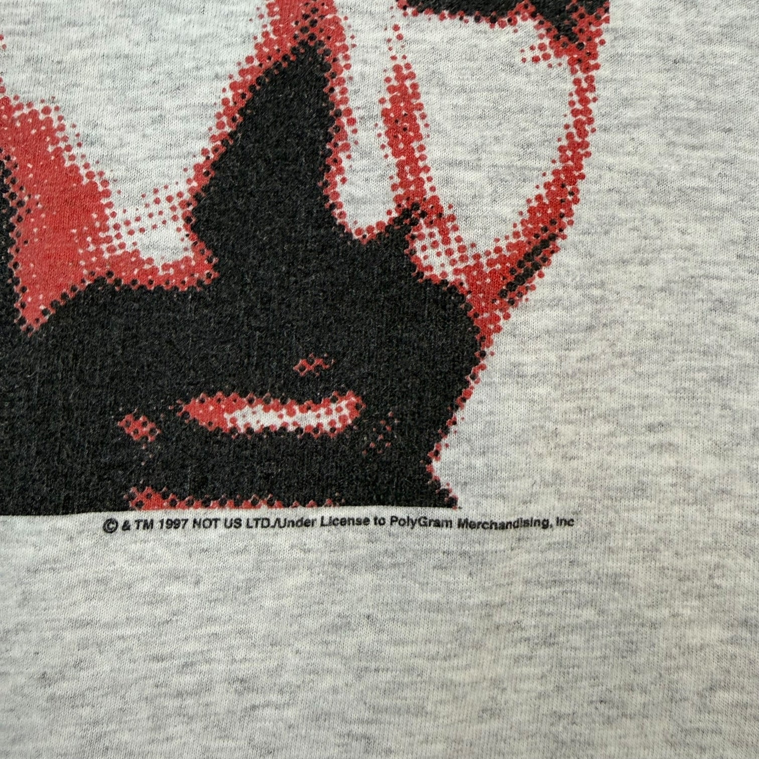 1997 U2 Pop Mart Tour Tee Grey