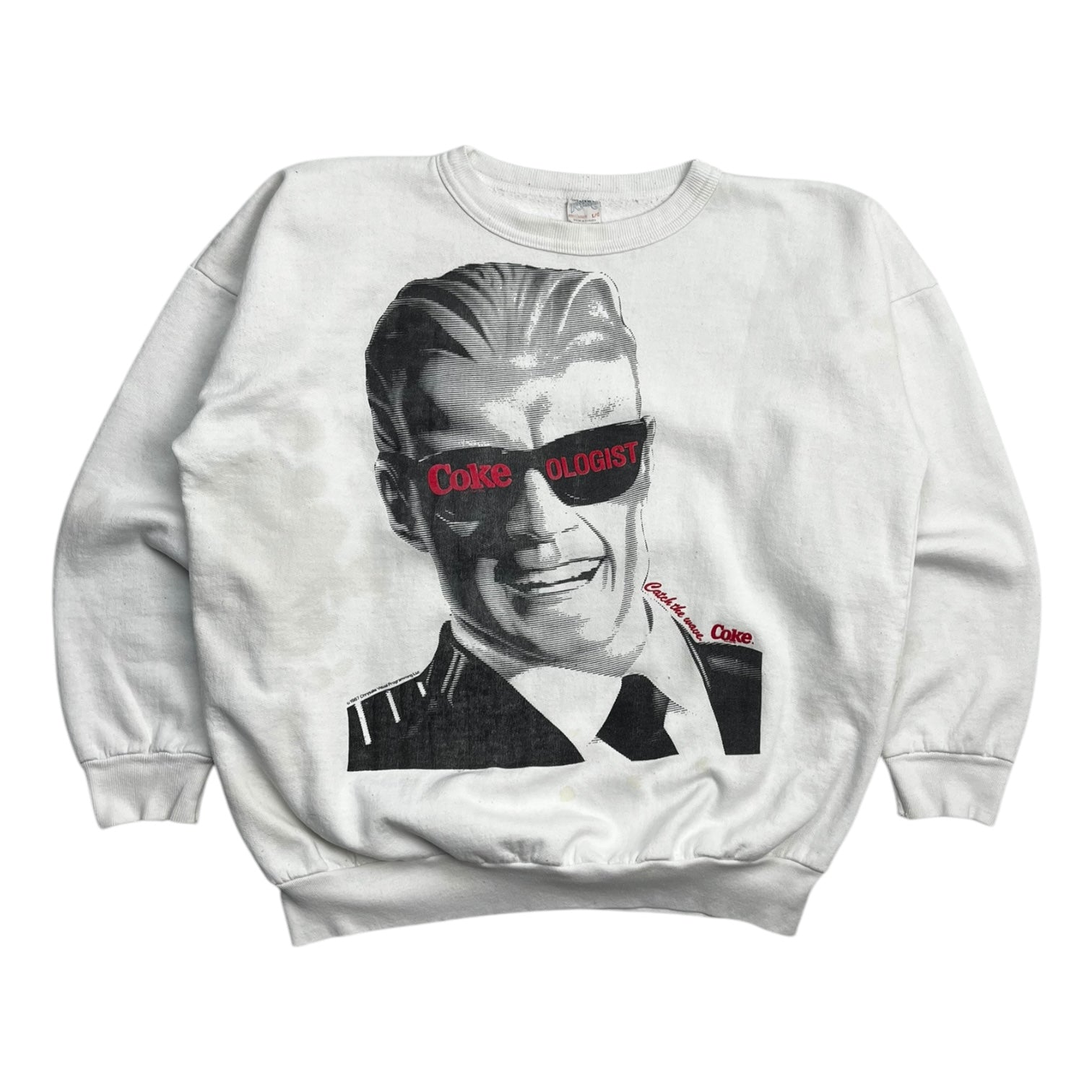 1987 Coca Cola X Max Headroom Promo Crew Neck