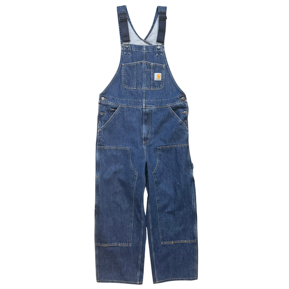 Carhartt WIP Double Knee Bib Overall Blue