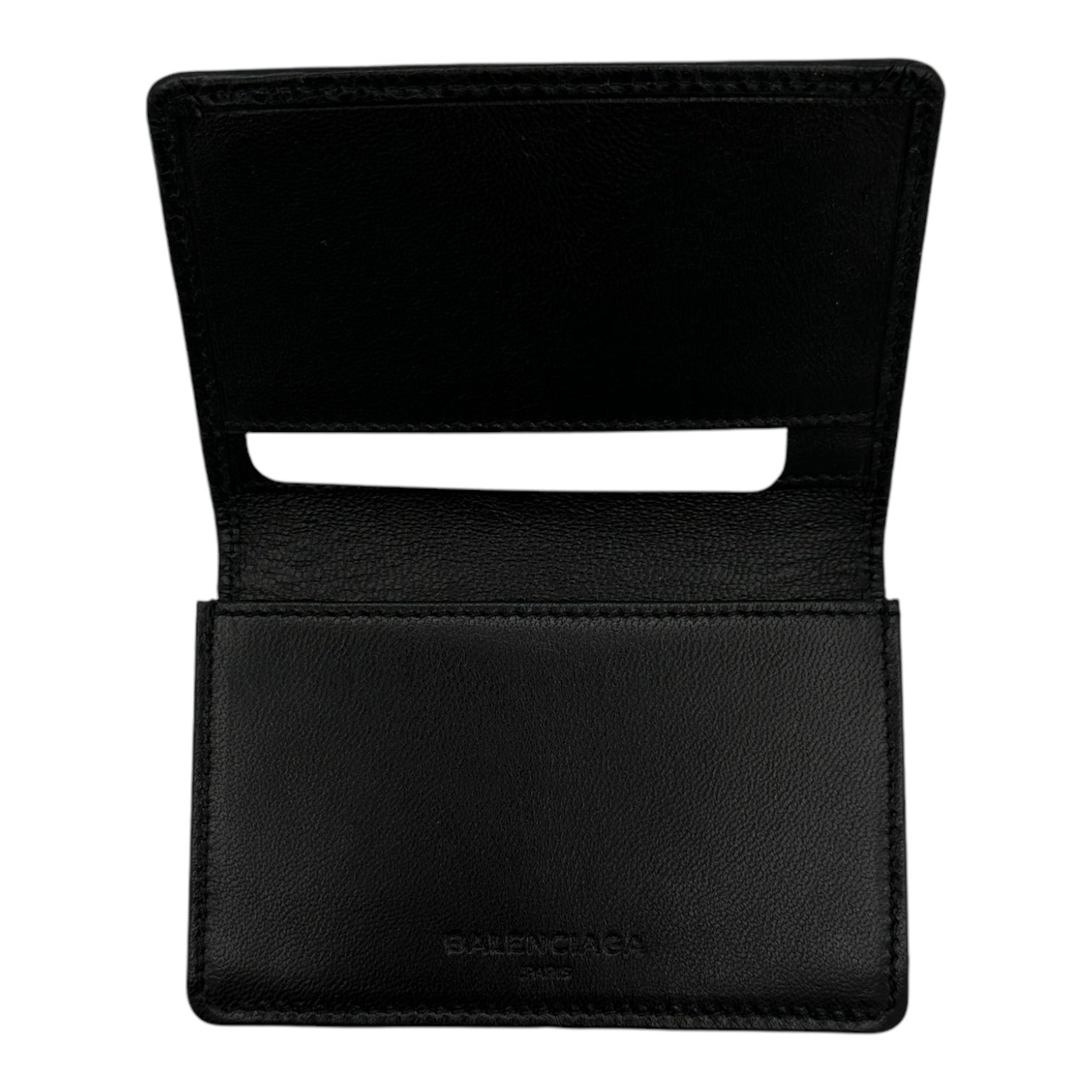 Balenciaga Screw Card Holder Black