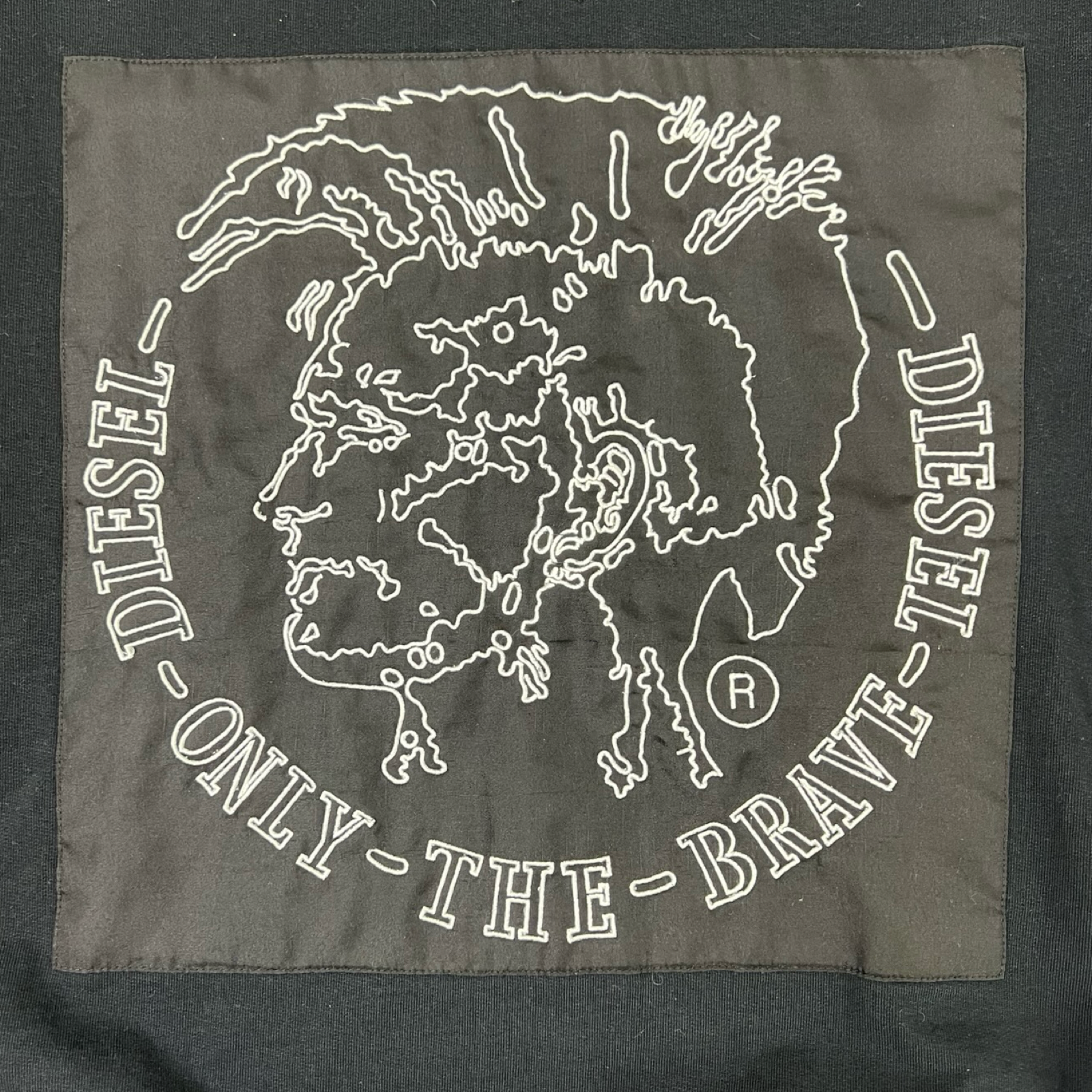 Diesel “Only The Brave” Crewneck Sweatshirt Black