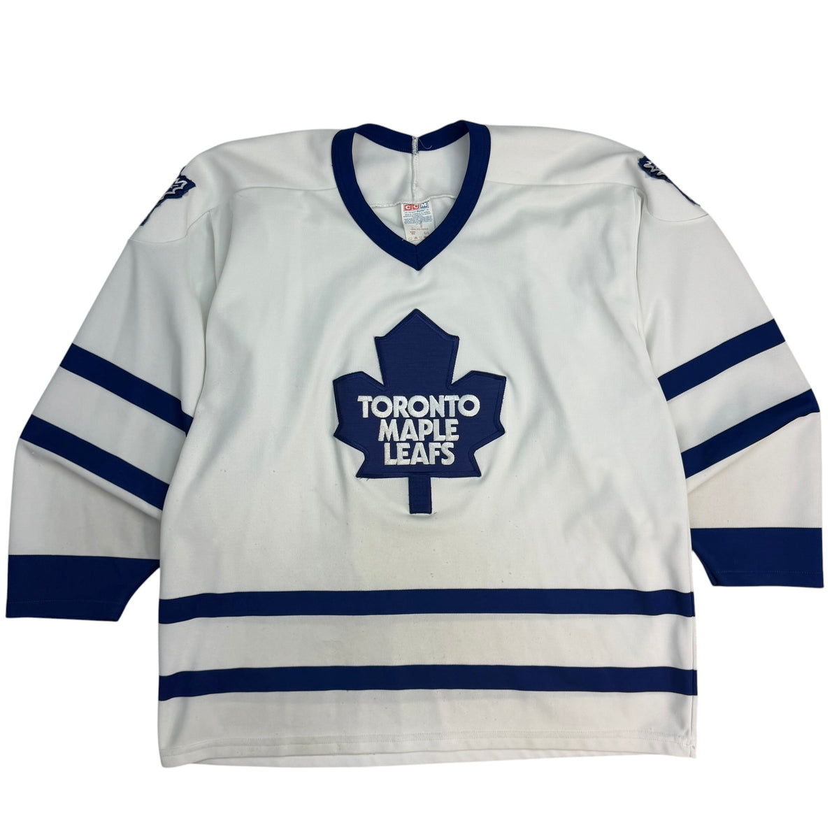 Vintage Toronto Maple Leafs CCM Jersey White