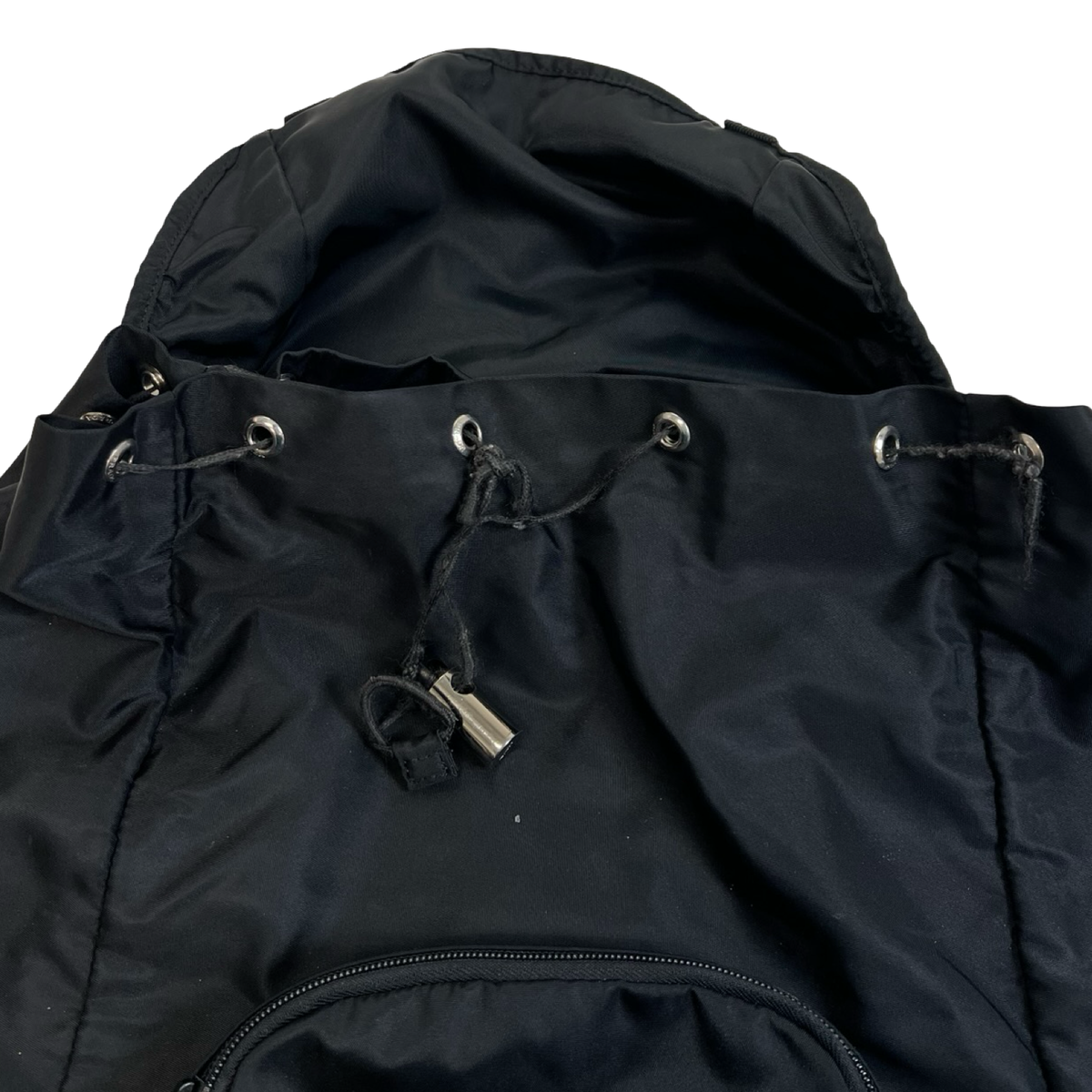 Prada Tessuto Nylon Montagna Double Buckle Backpack