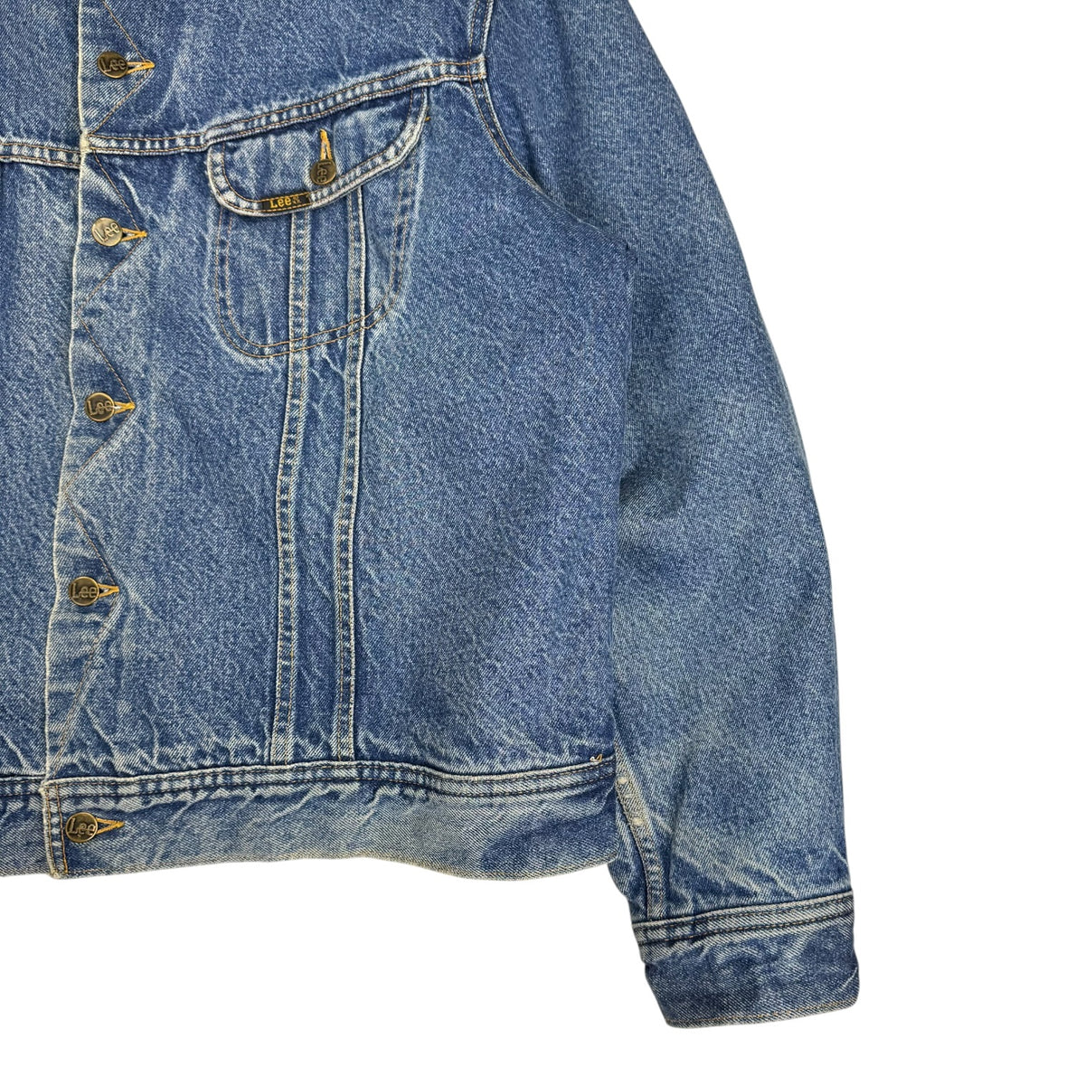 Vintage Lee Storm Rider Jacket Medium Wash