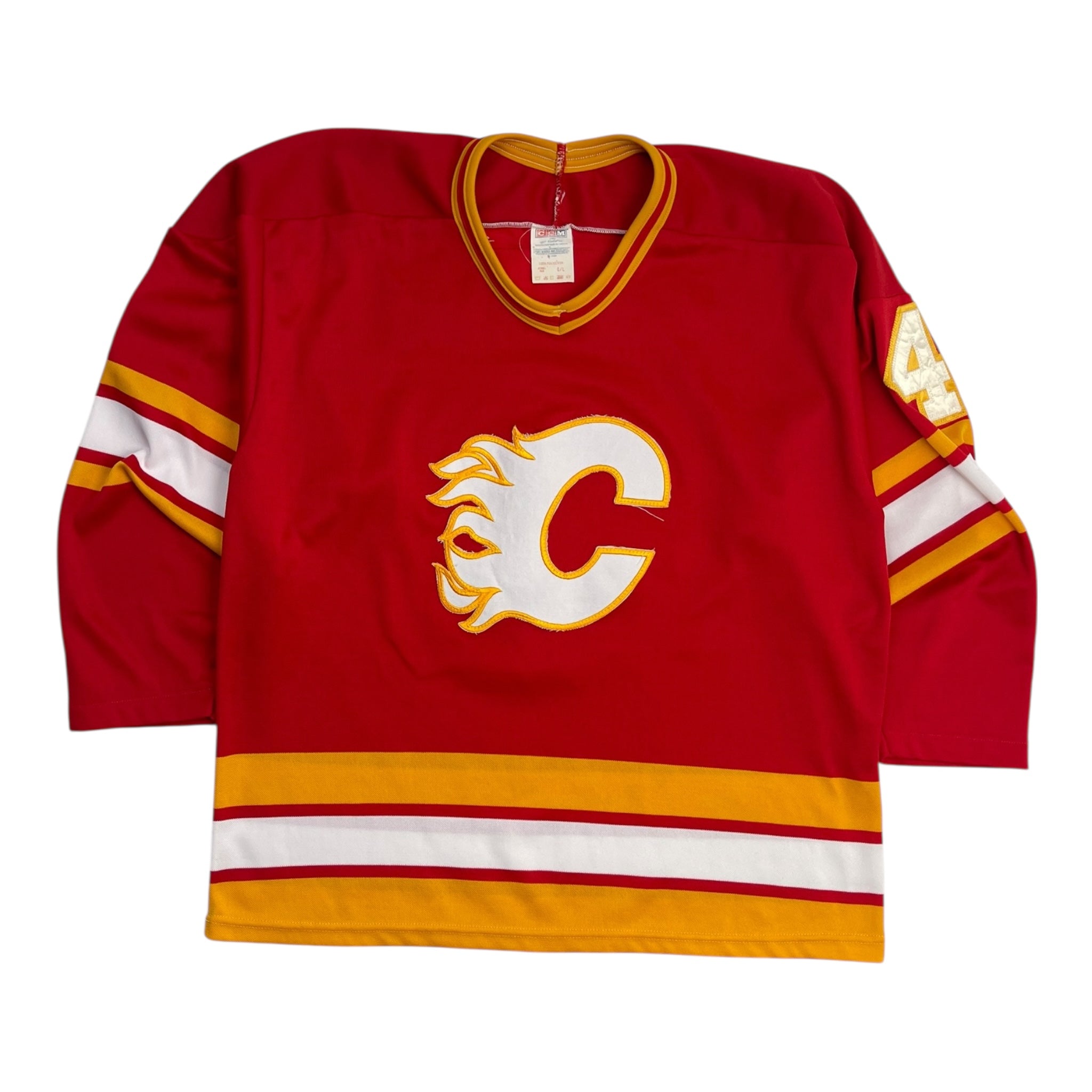 Vintage Calgary Flames Kevin Dahl CCM NHL Jersey