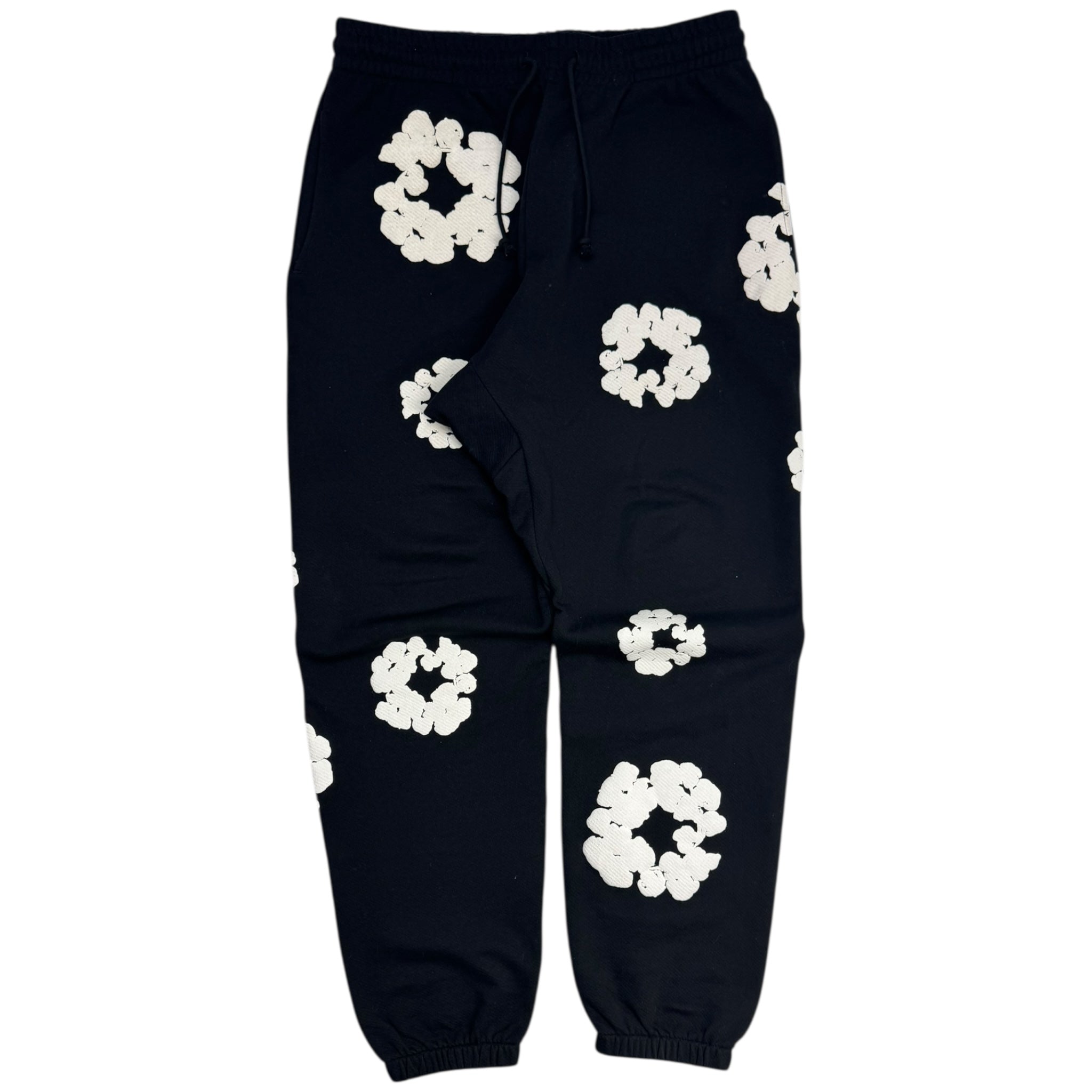 Denim Tears The Cotton Wreath Sweatpants Black