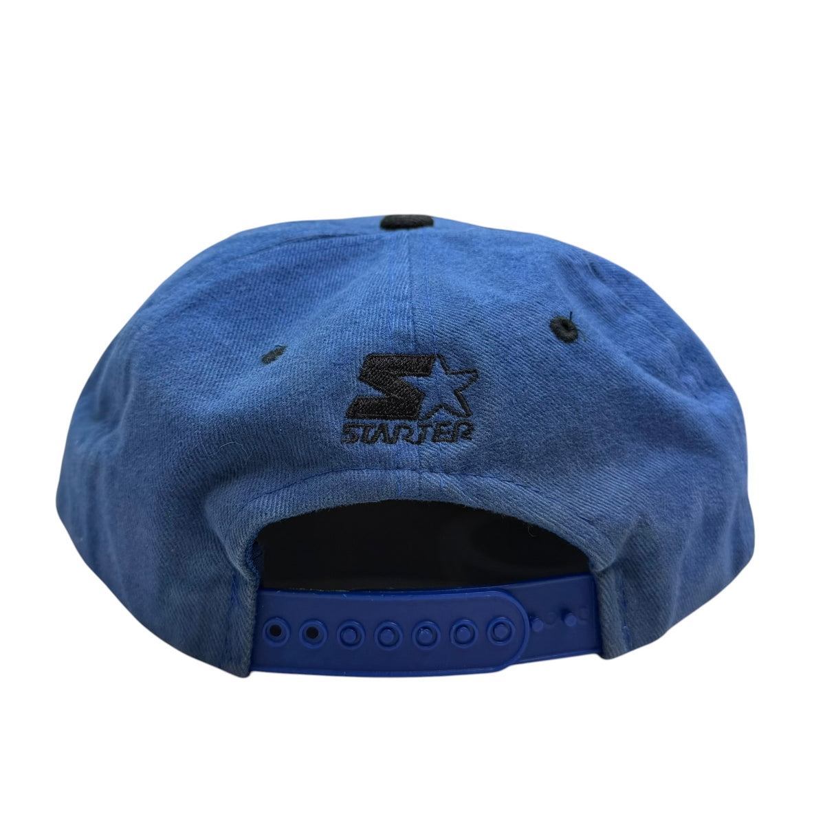 Vintage Toronto Maple Leafs Starter Embroidered Snapback Faded Blue