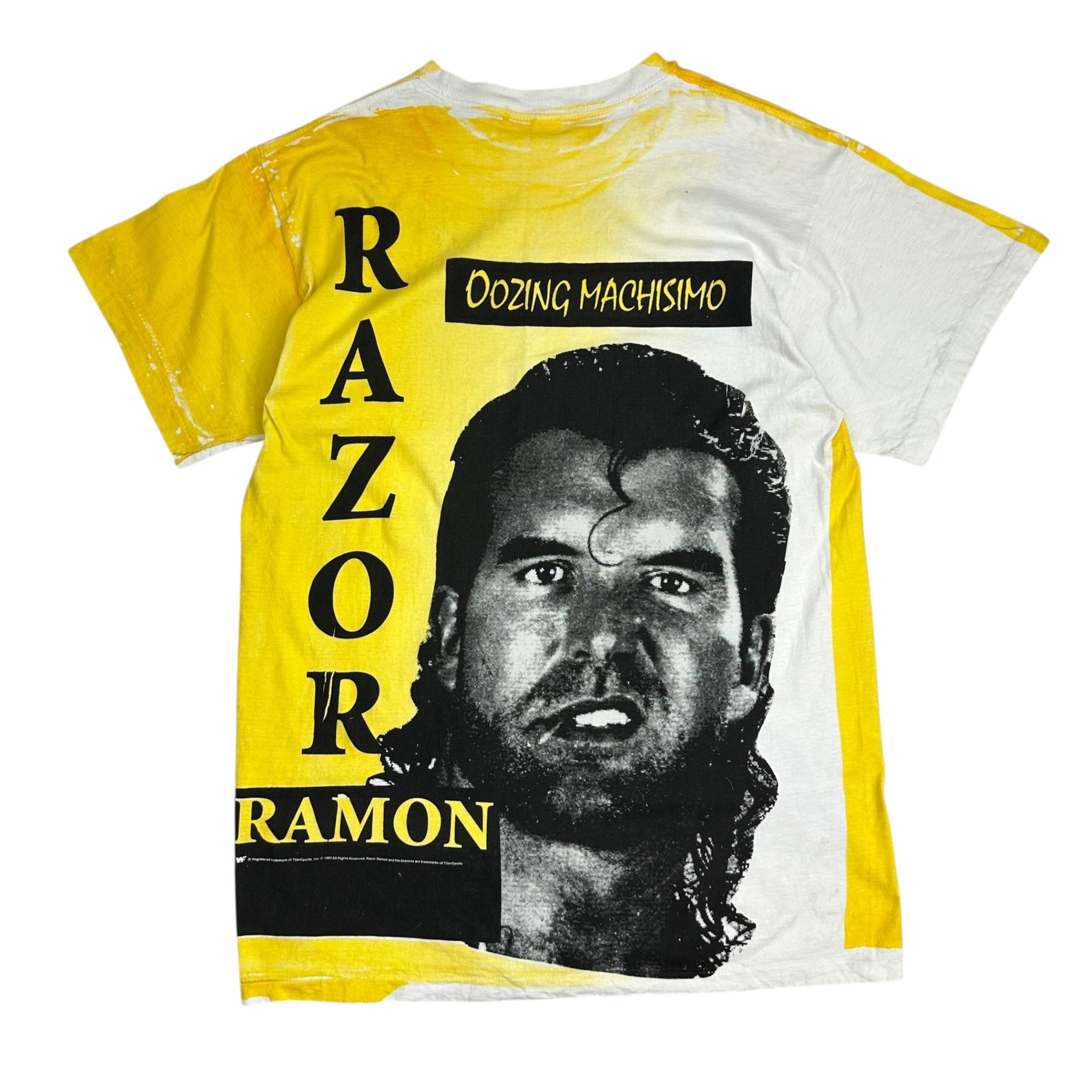 Vintage WWF Razor Ramon All Over Print AOP Tee