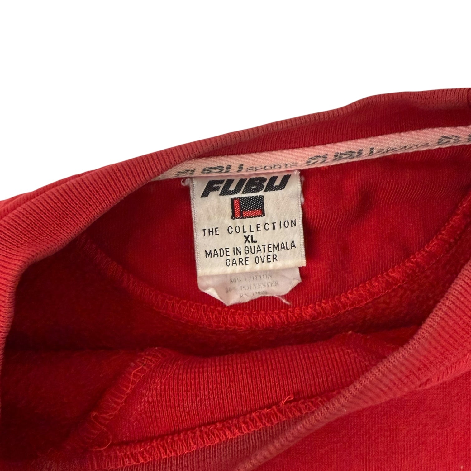 Vintage Y2K Fubu Crewneck Red