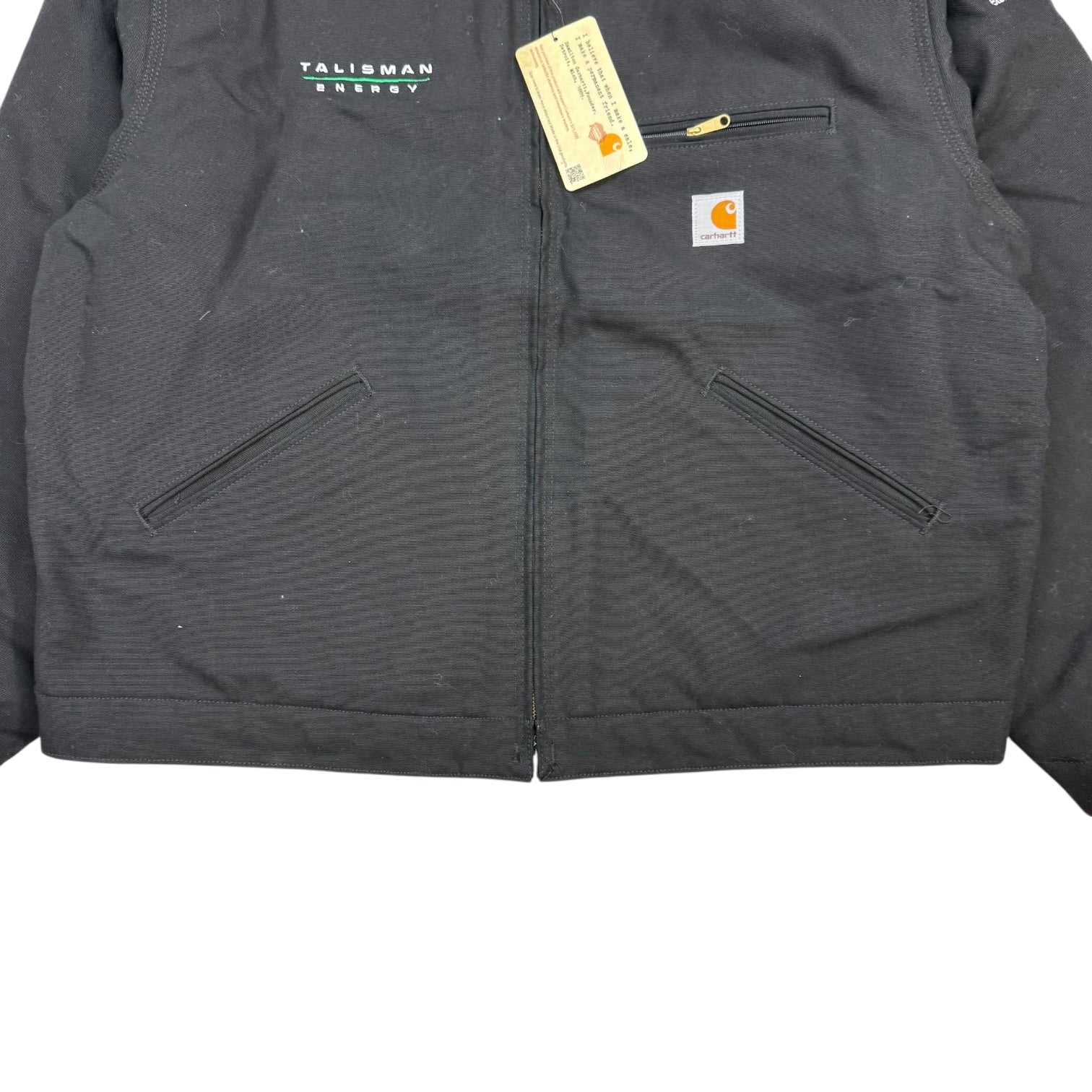 Vintage Carhartt Detroit Blanket Lined Jacket Black
